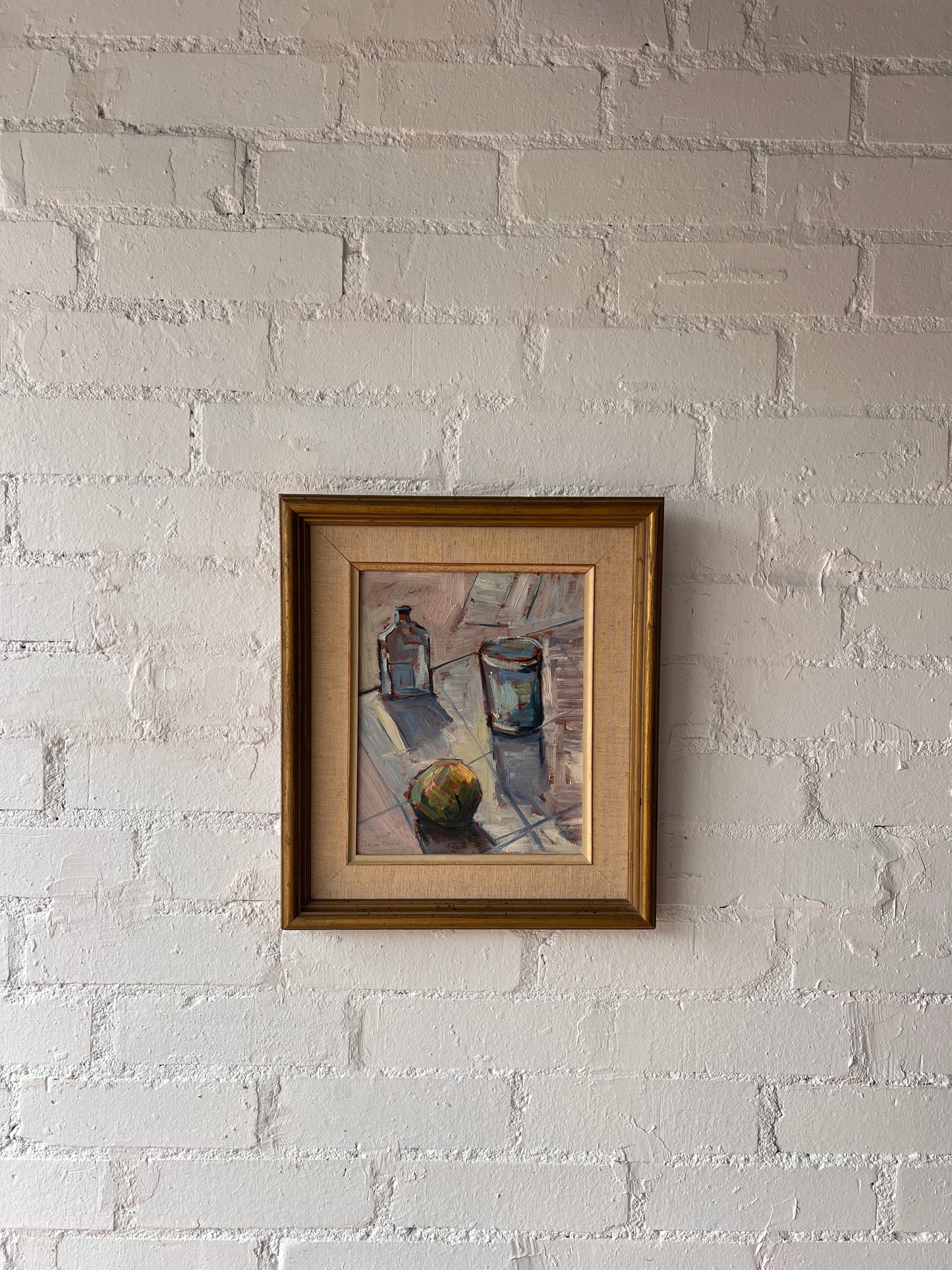 BLUE STILL LIFE SCENE