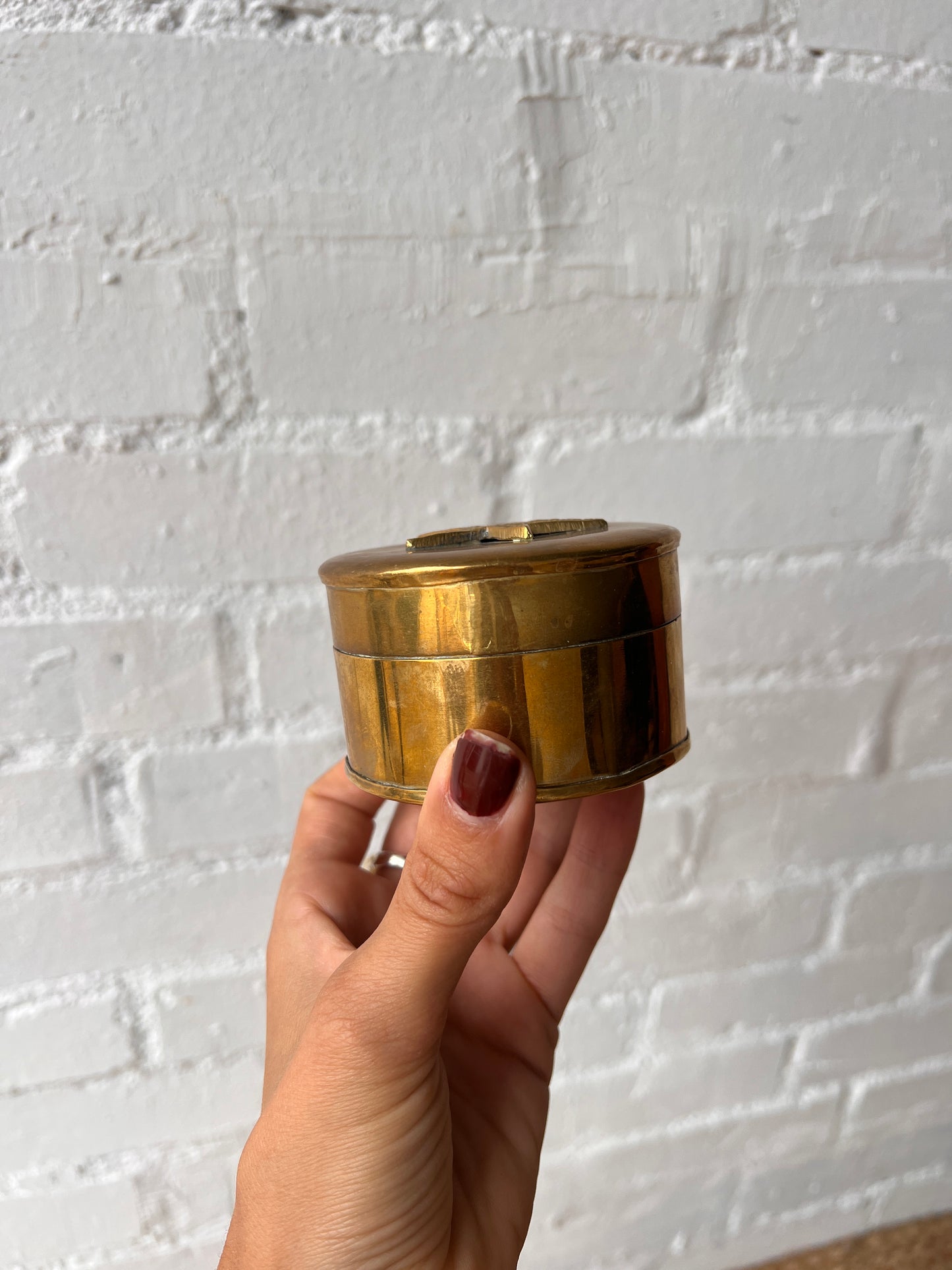 BRASS STARFISH TRINKET BOX