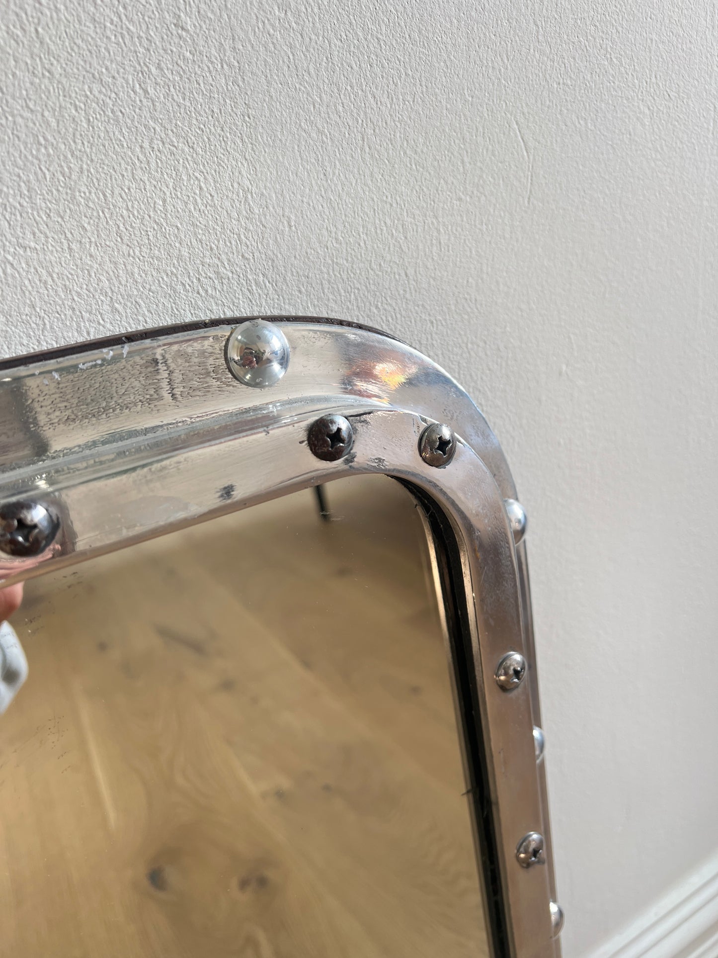 ALUMINIUM PORTHOLE MIRROR