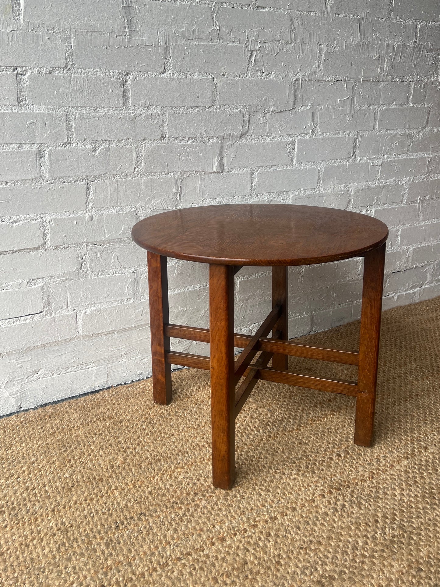 EARLY MID CENTURY WOOD SIDE TABLE