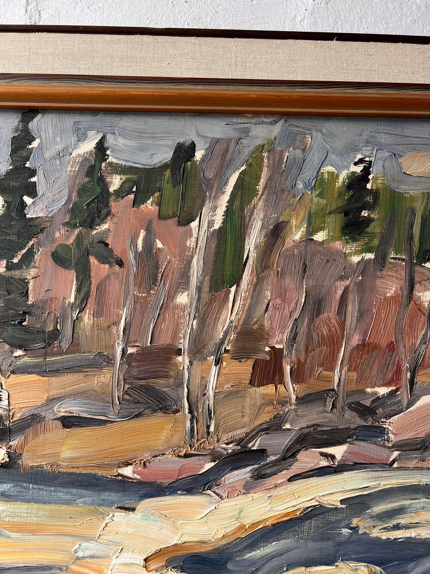 LARGE FOREST AND RIVER LANDSCAPE