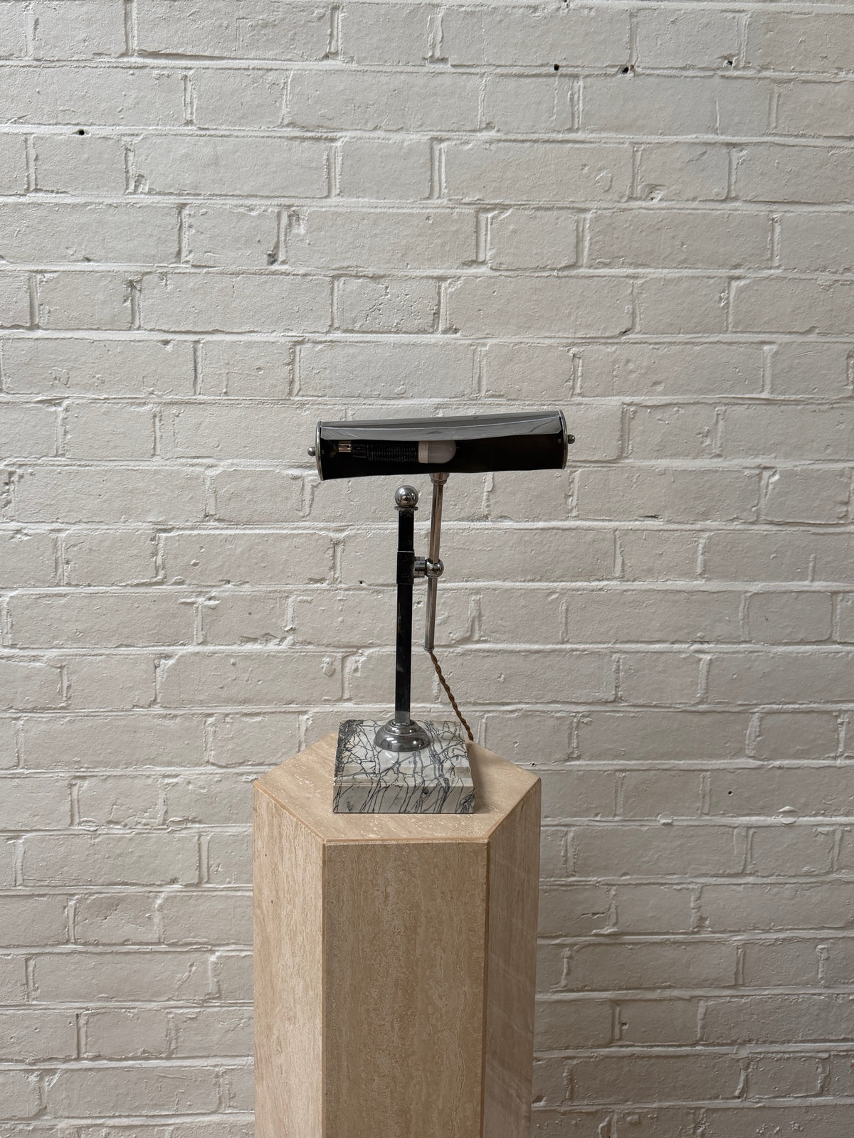 FRENCH ART DECO ADJUSTABLE DESK LAMP