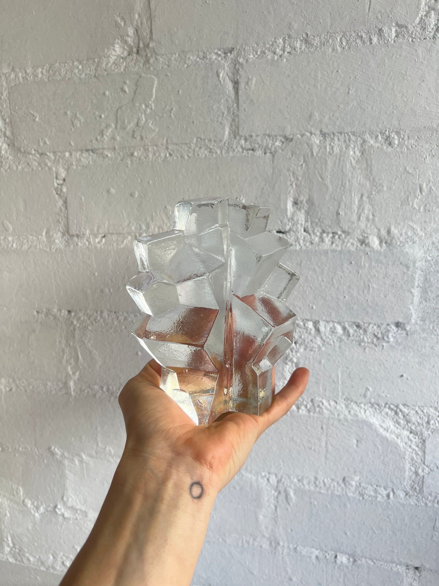 GLASS TREES FIGURINES