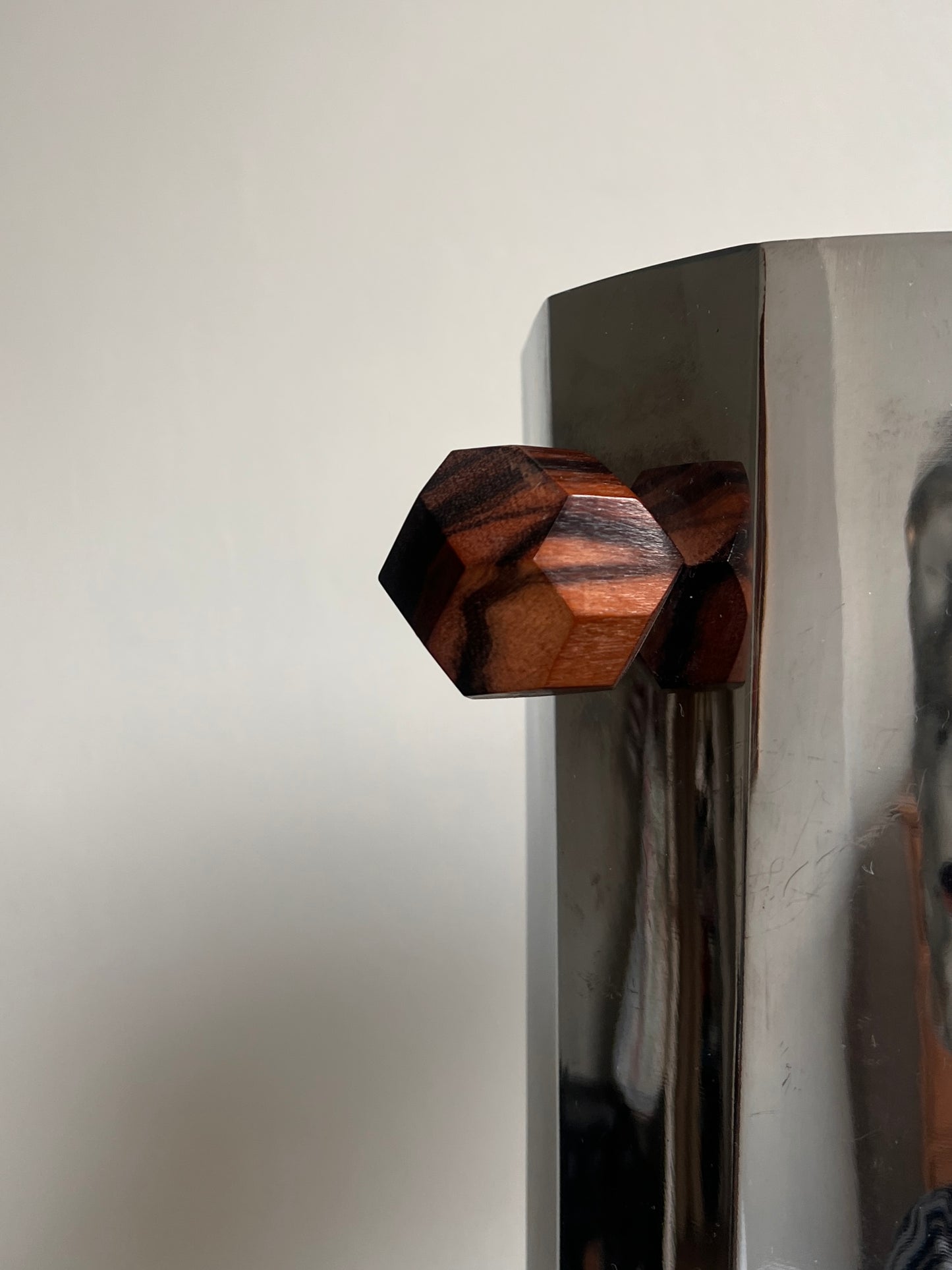 CHROME ART DECO ICE BUCKET