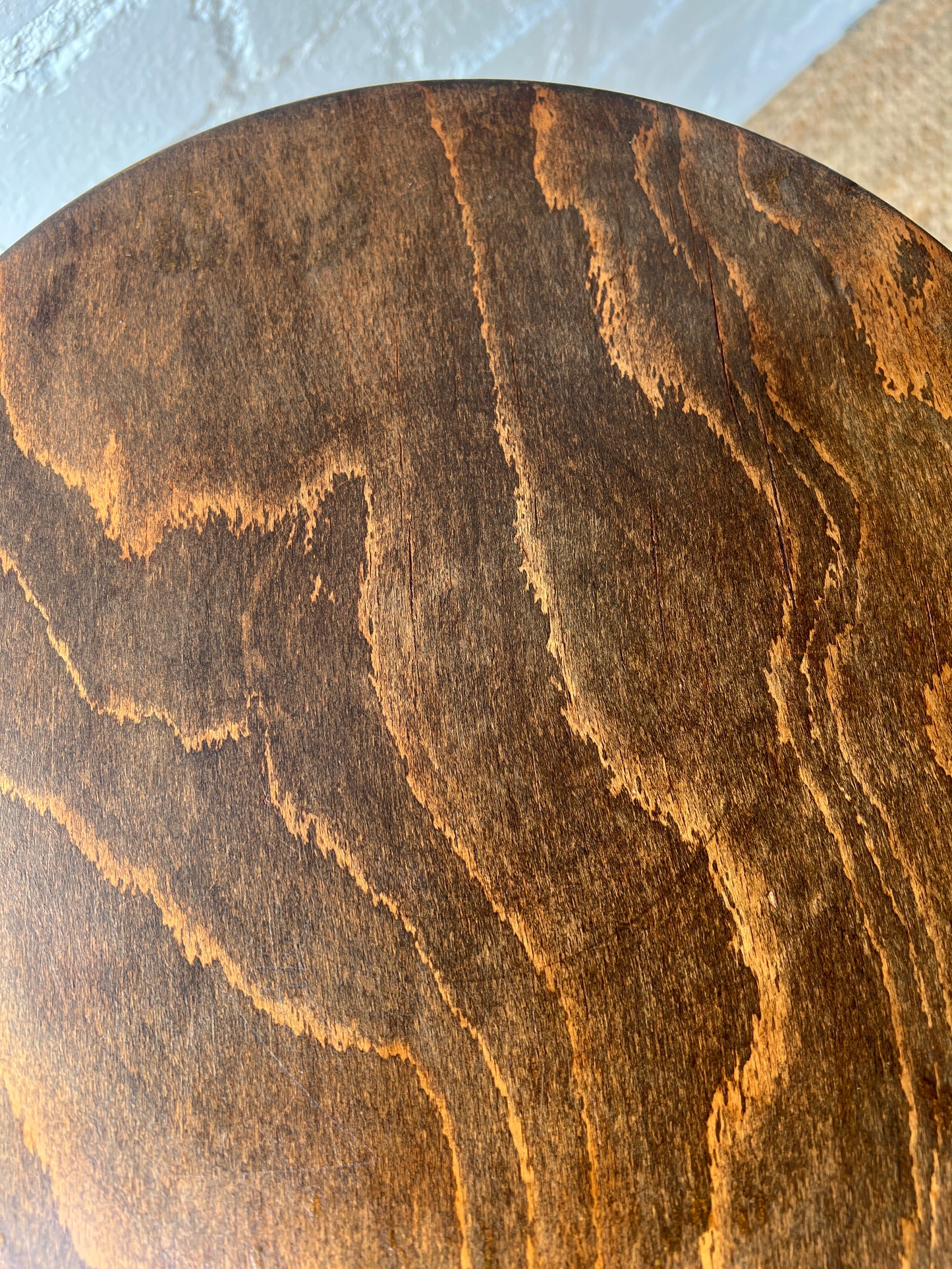 FRENCH BARLEY TWIST SIDE TABLE