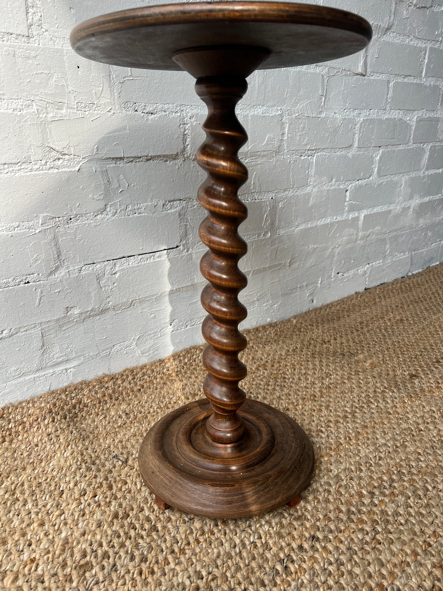 FRENCH BARLEY TWIST SIDE TABLE