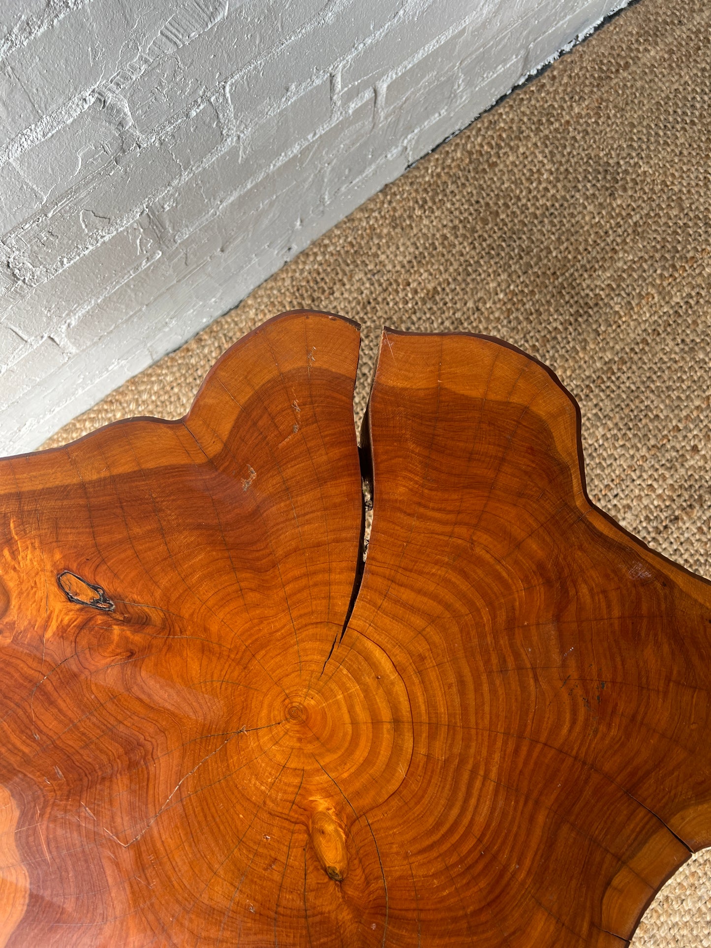 LARGE WOODEN SIDE TABLE