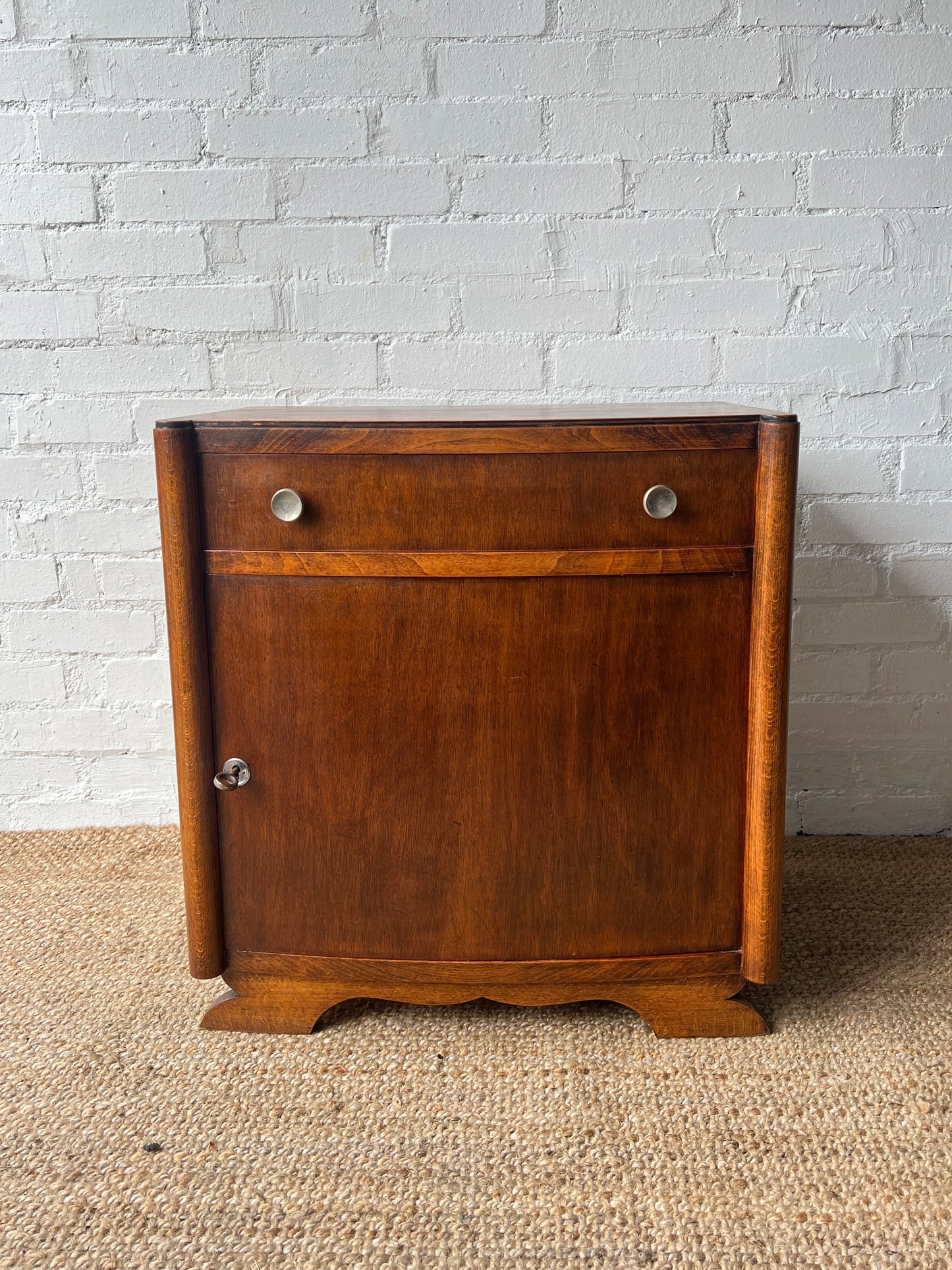 ART DECO CURVED CABINET