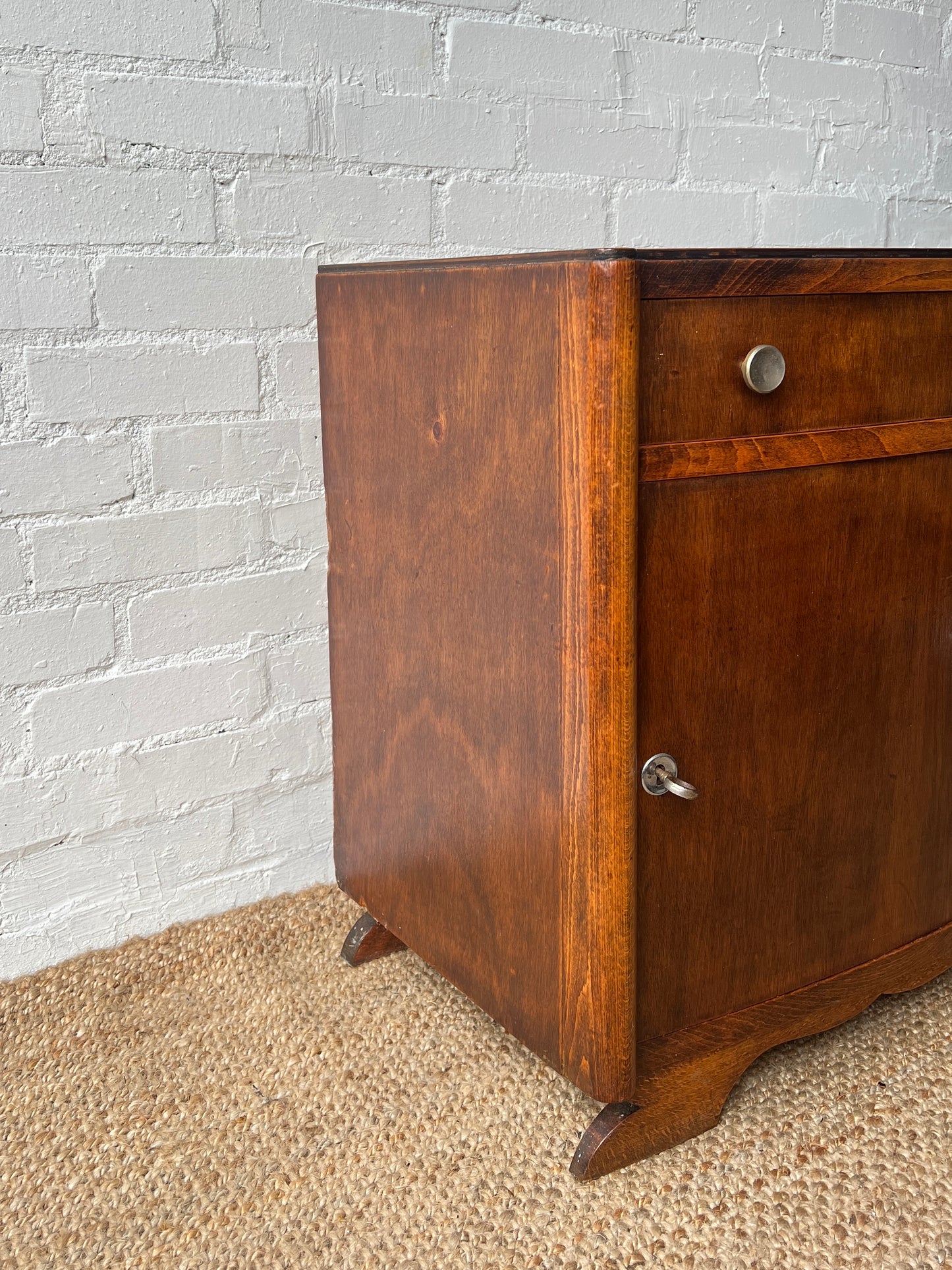 ART DECO CURVED CABINET