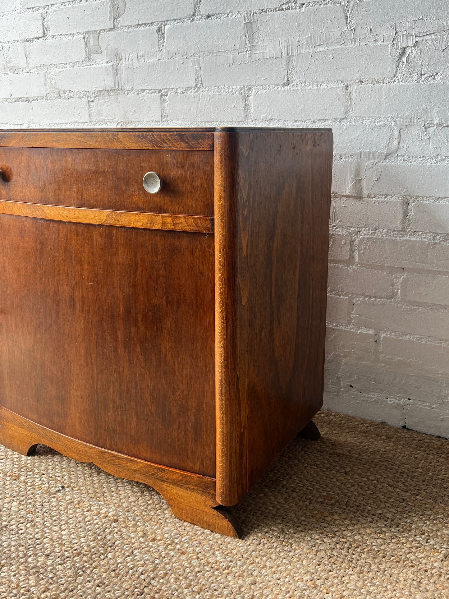 ART DECO CURVED CABINET