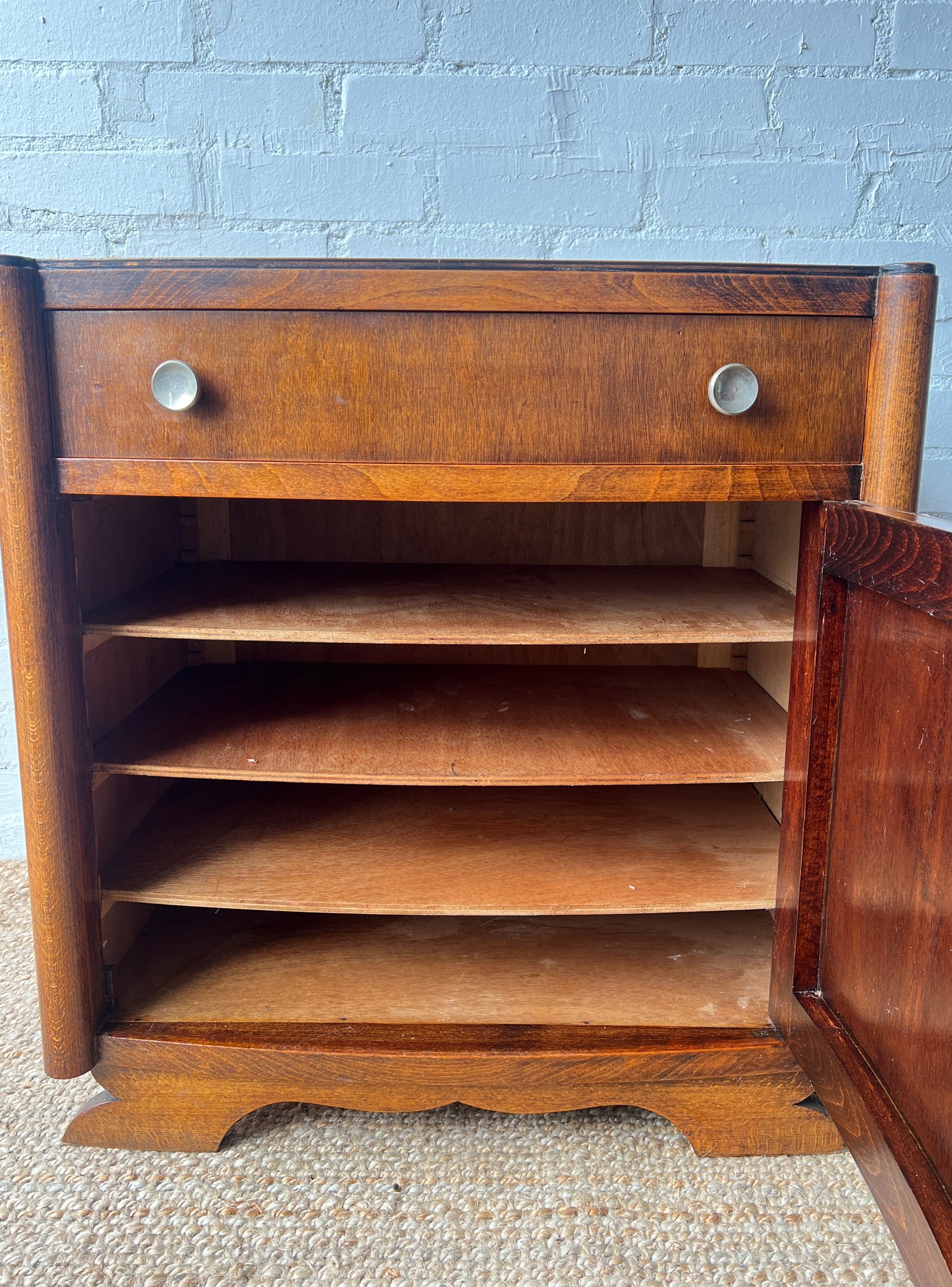 ART DECO CURVED CABINET