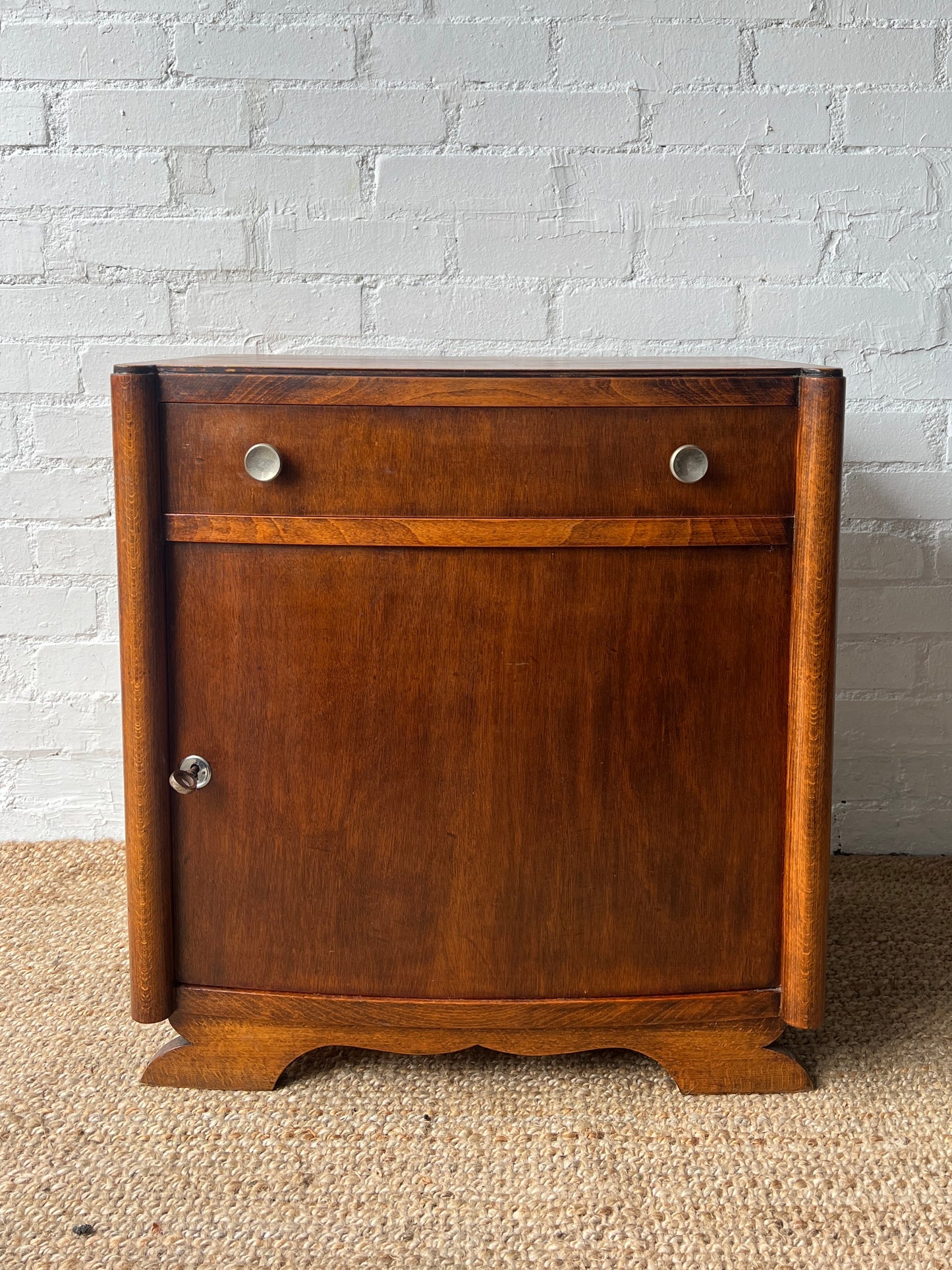 ART DECO CURVED CABINET