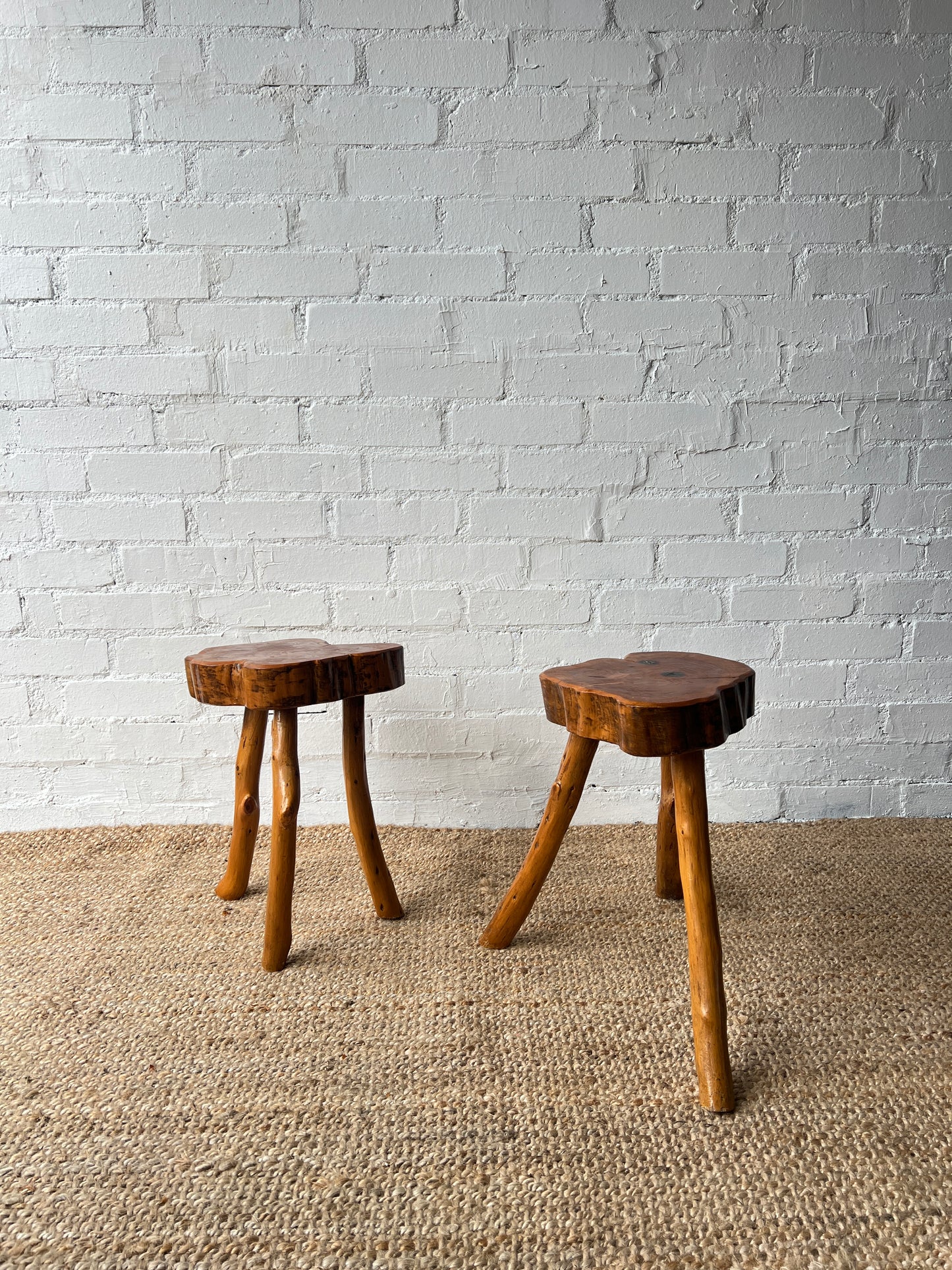 FRENCH PINE STOOL NO.2