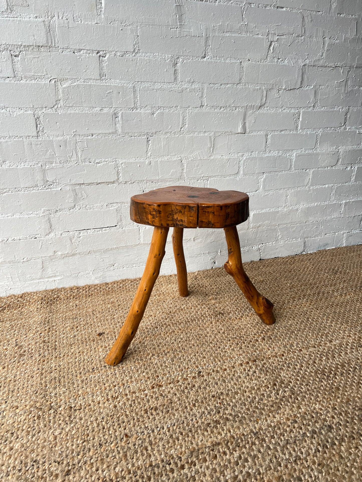 FRENCH PINE STOOL NO.2