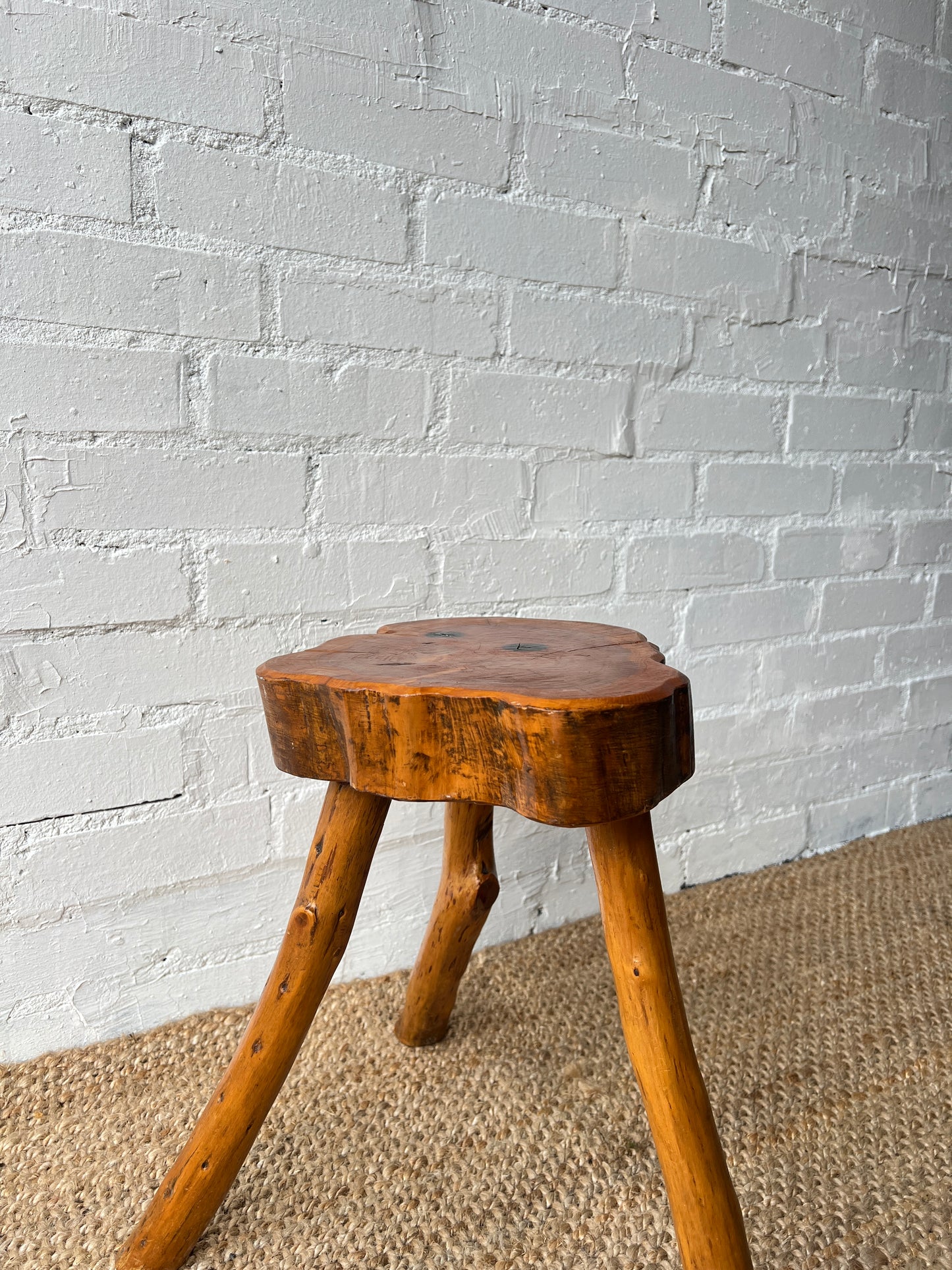 FRENCH PINE STOOL NO.2