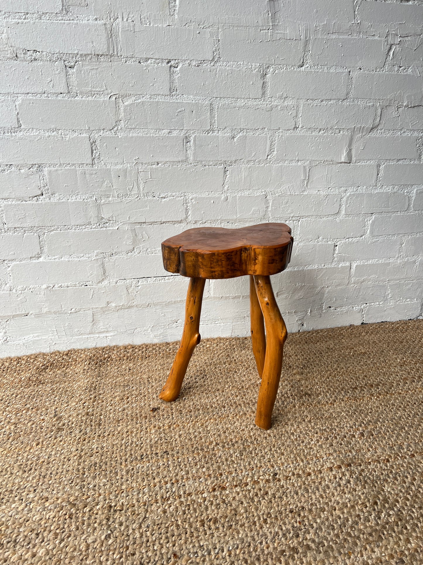 FRENCH PINE STOOL NO.1