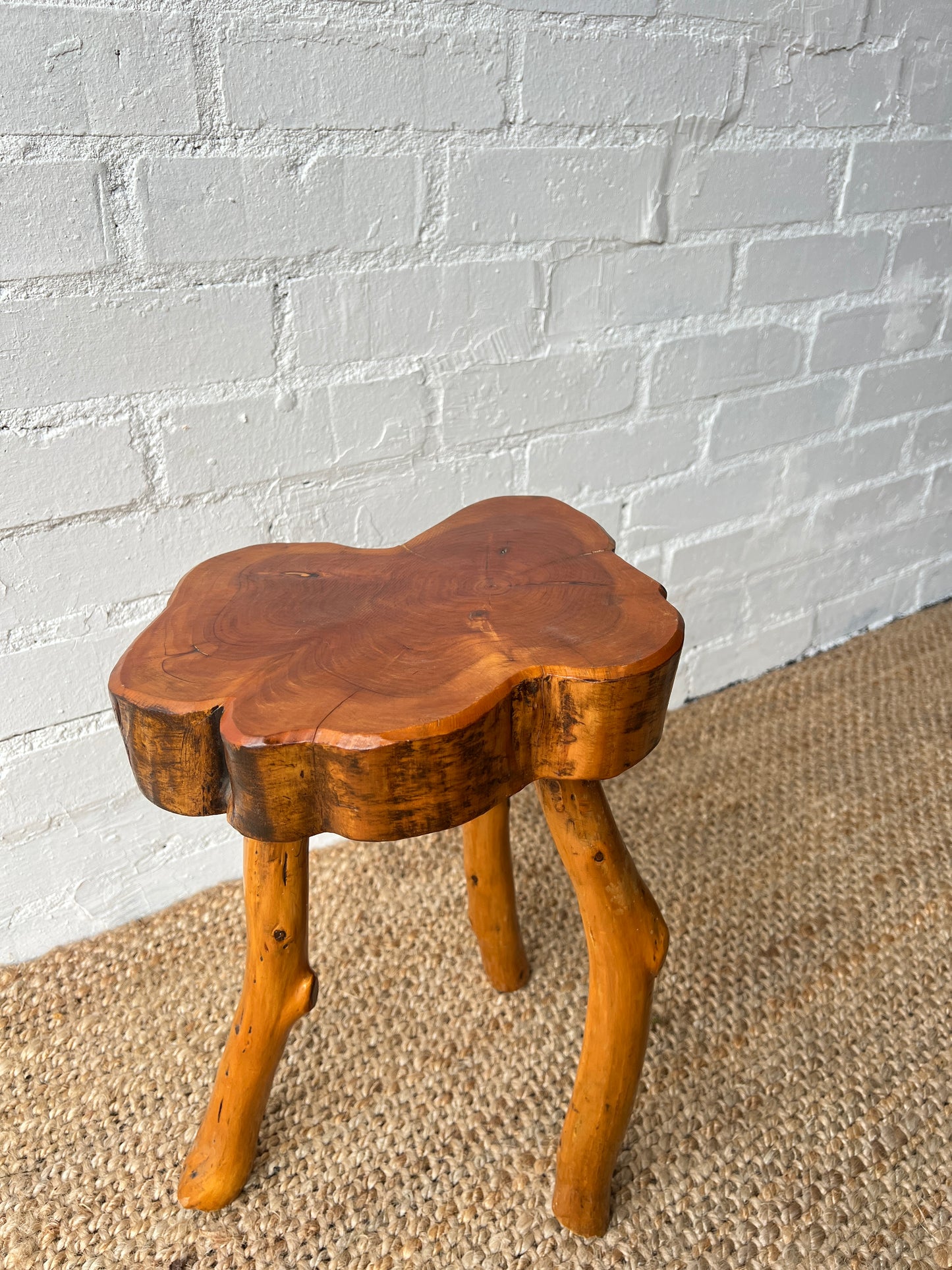 FRENCH PINE STOOL NO.1