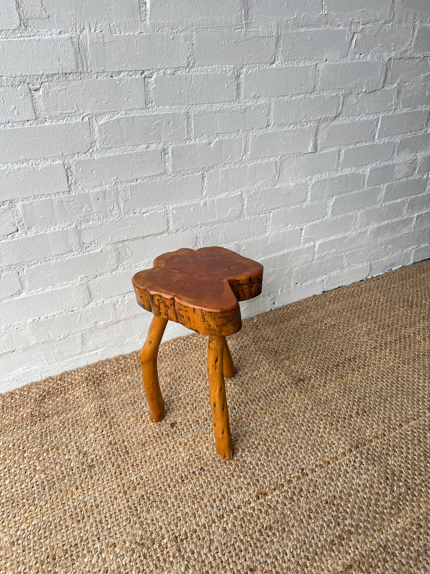FRENCH PINE STOOL NO.1