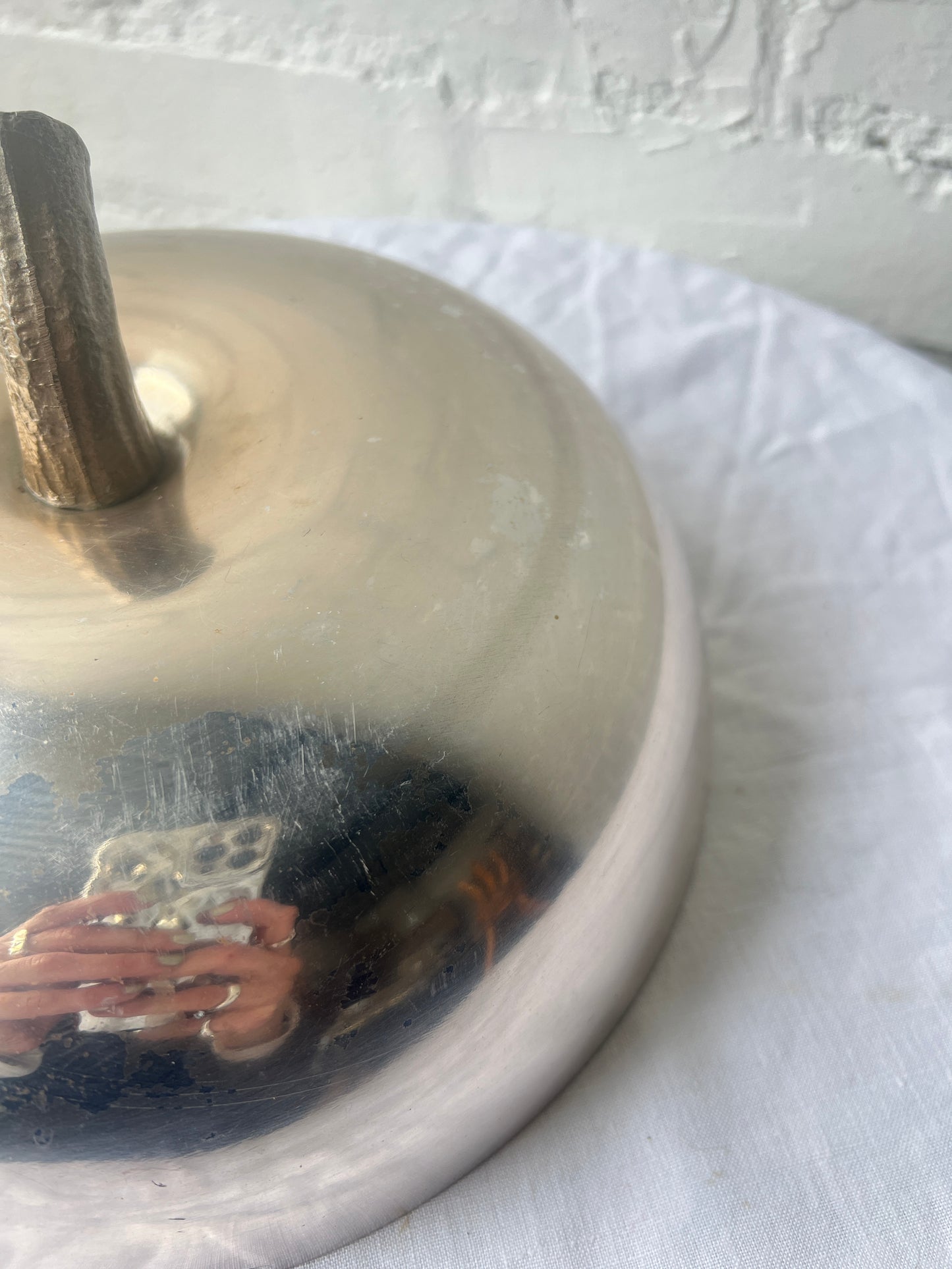 70s CHROME ITALIAN APPLE ICE BUCKET