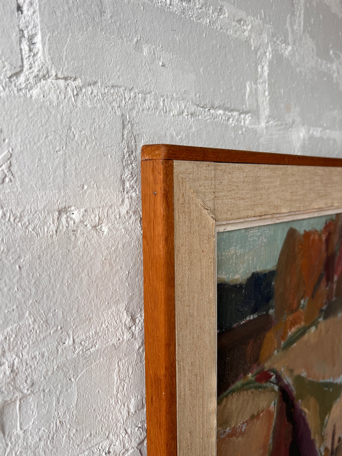 SMALL ABSTRACT OIL PAINTING