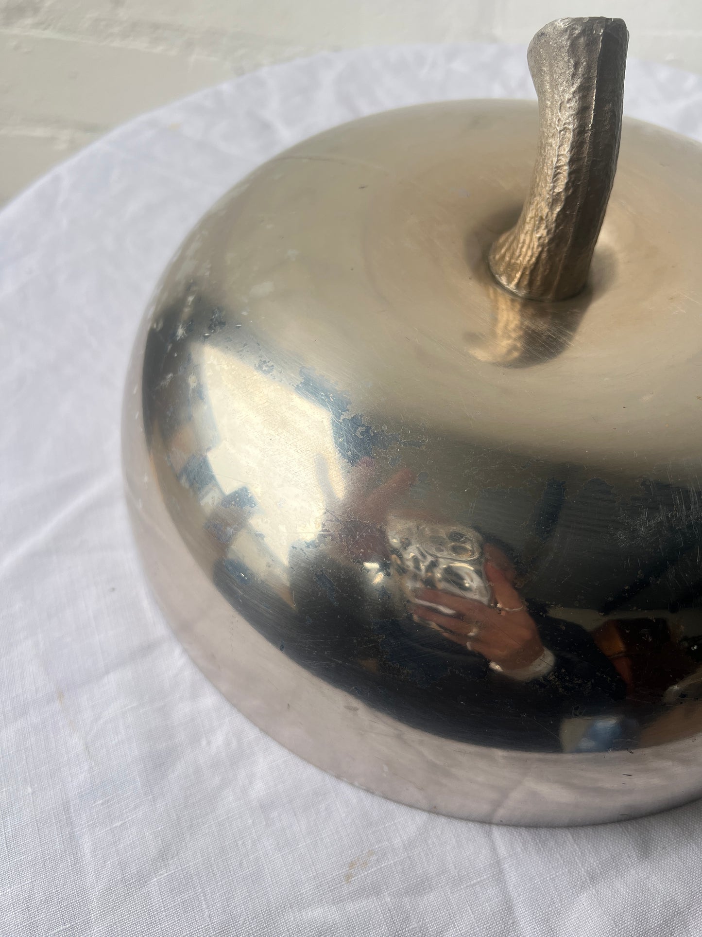 70s CHROME ITALIAN APPLE ICE BUCKET