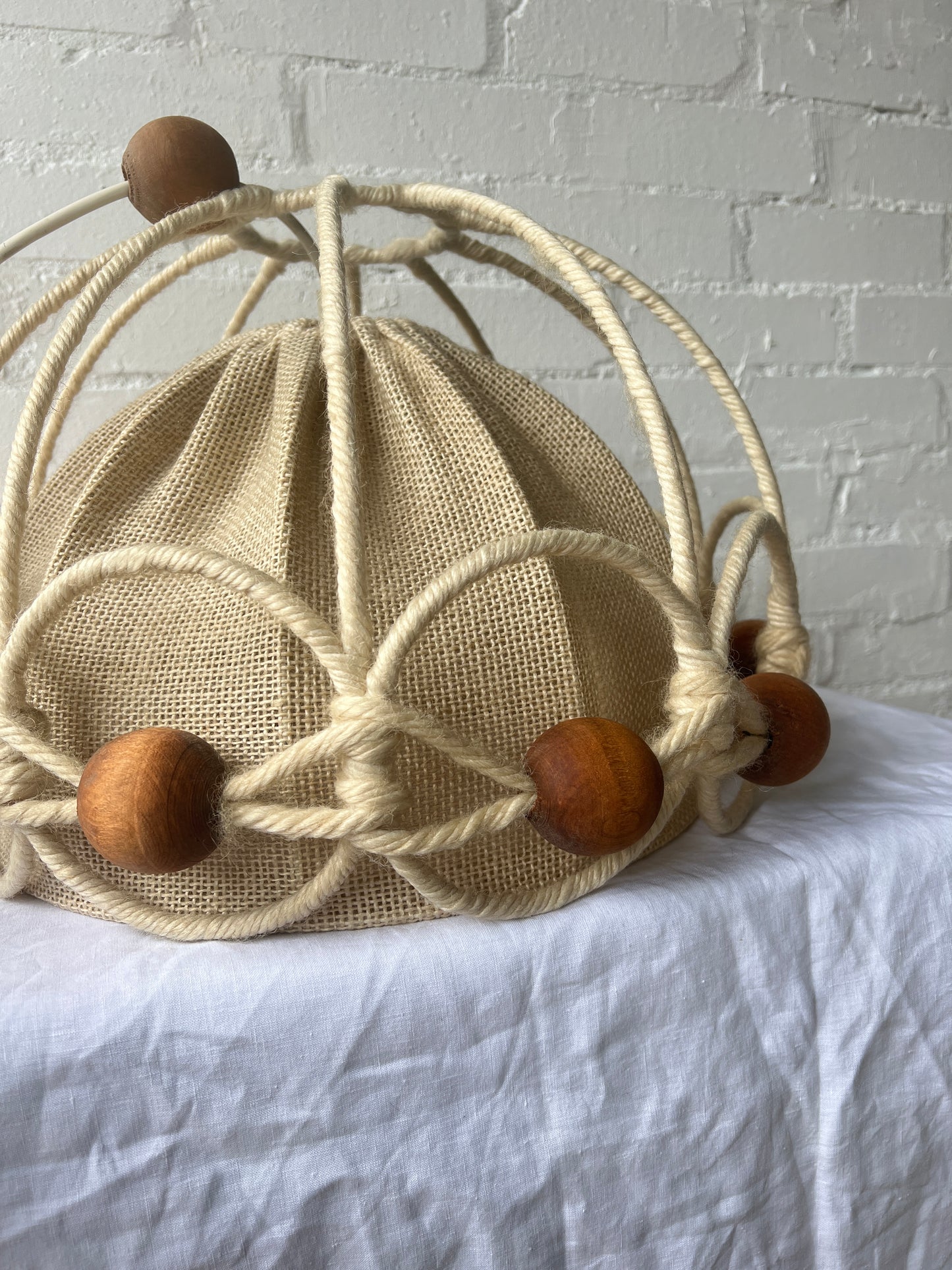 FRENCH PENDANT WITH LARGE BEADS