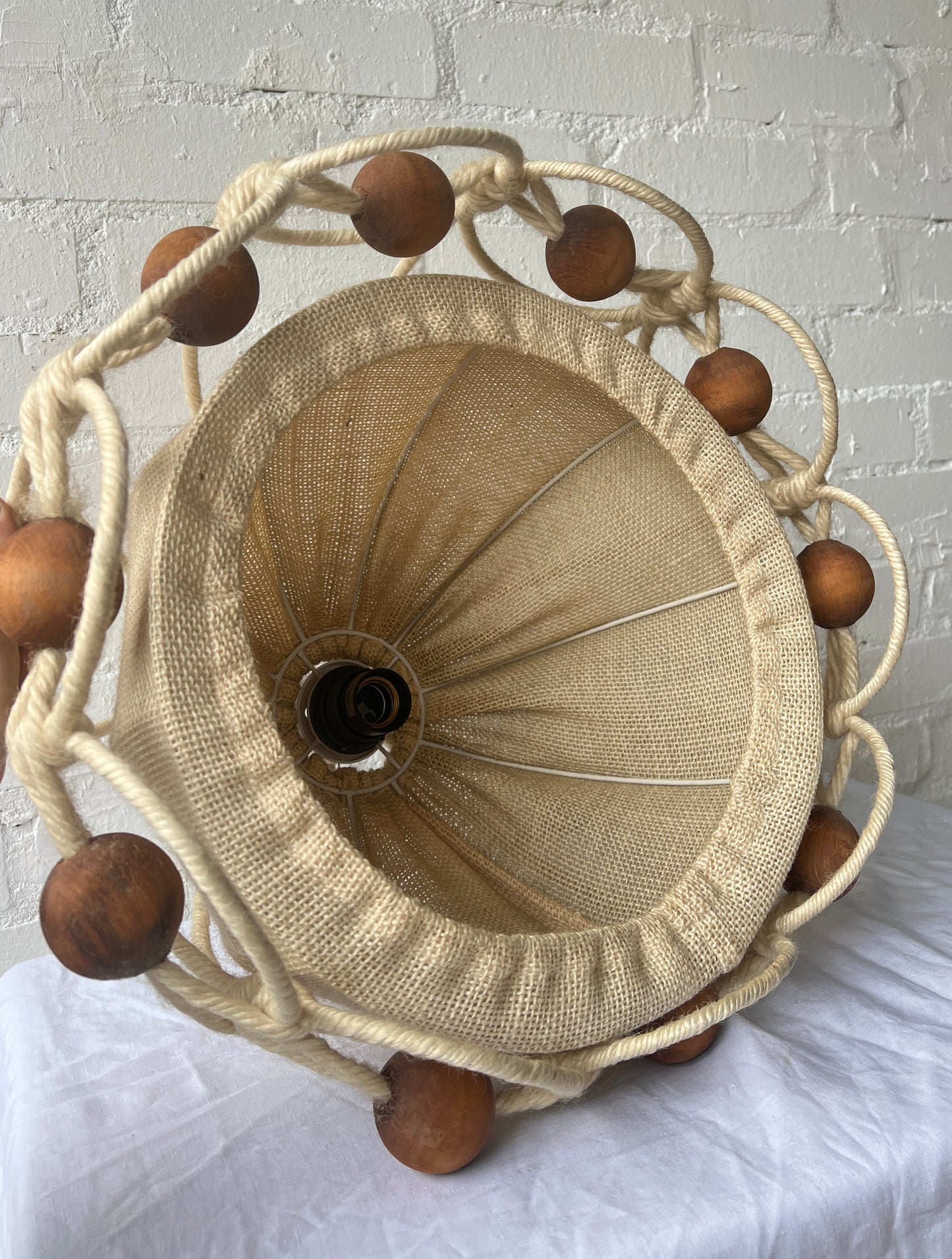 FRENCH PENDANT WITH LARGE BEADS