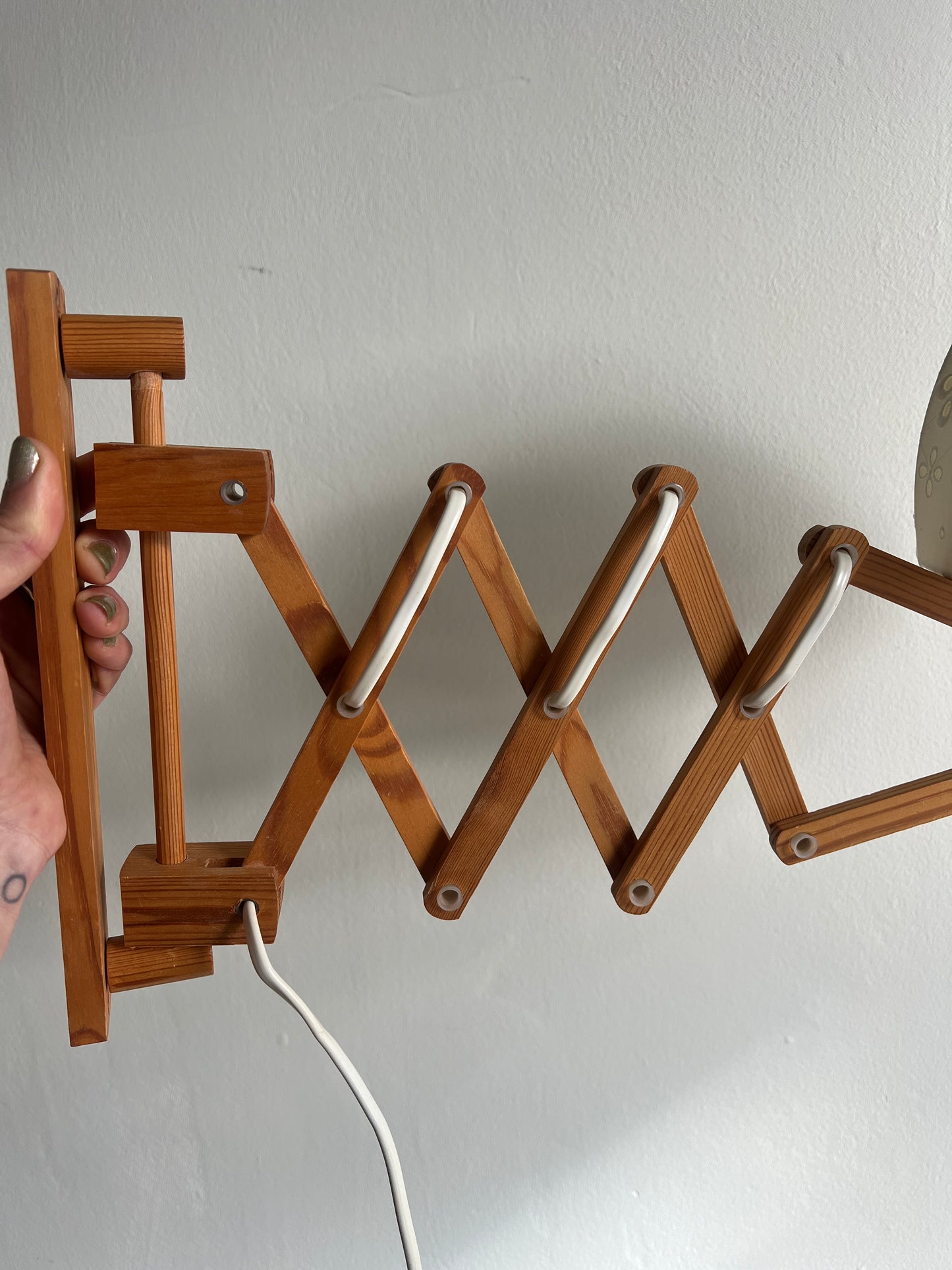 DANISH SCISSOR LAMP WITH SHADE