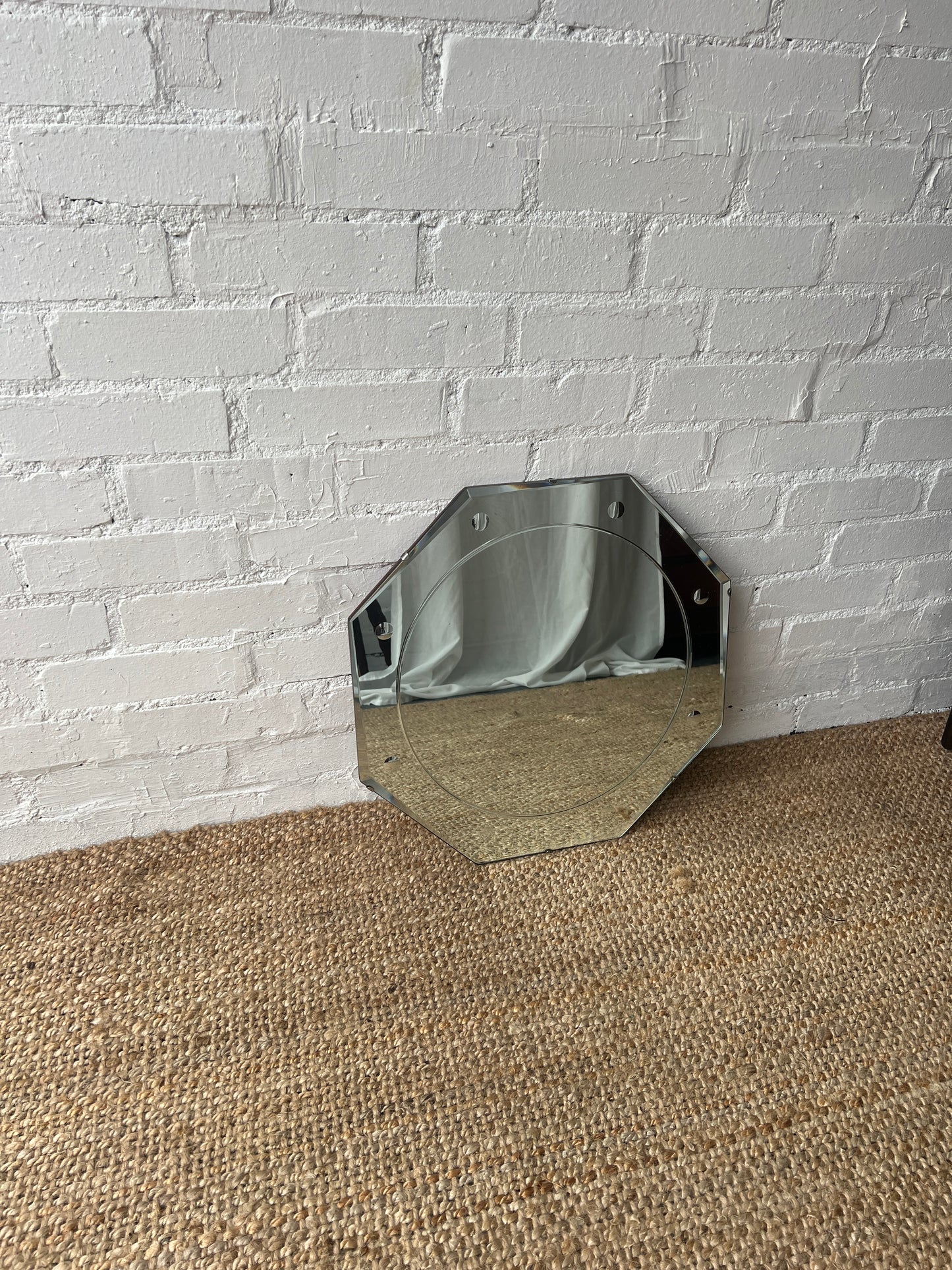 ART DECO OCTAGONAL MIRROR
