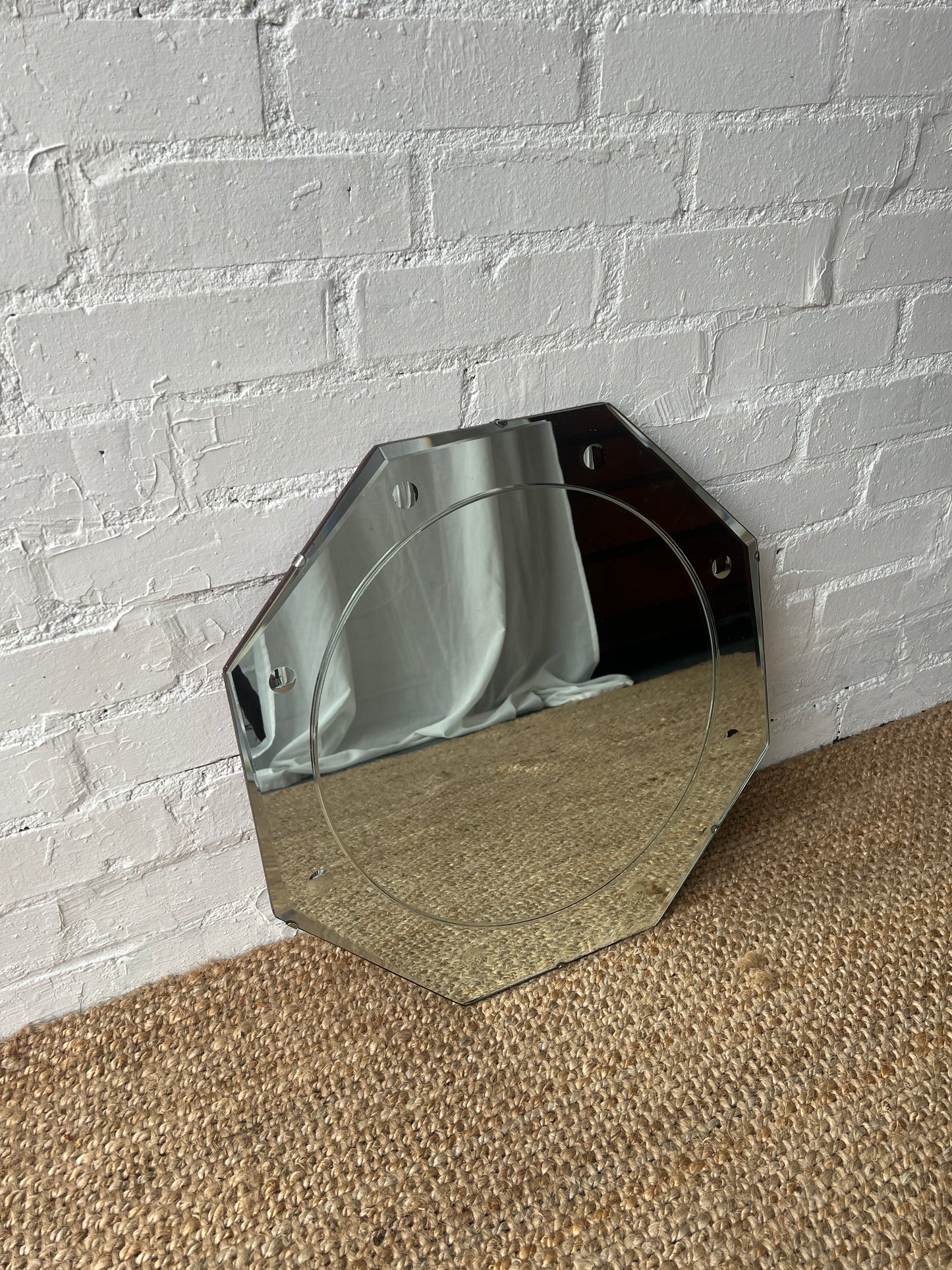 ART DECO OCTAGONAL MIRROR