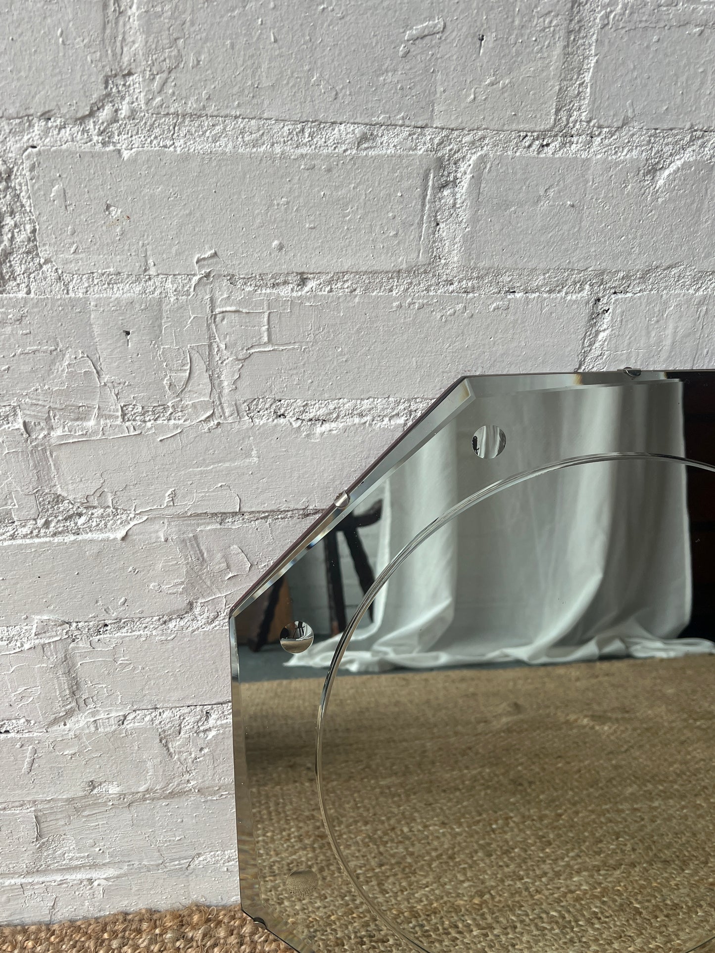 ART DECO OCTAGONAL MIRROR