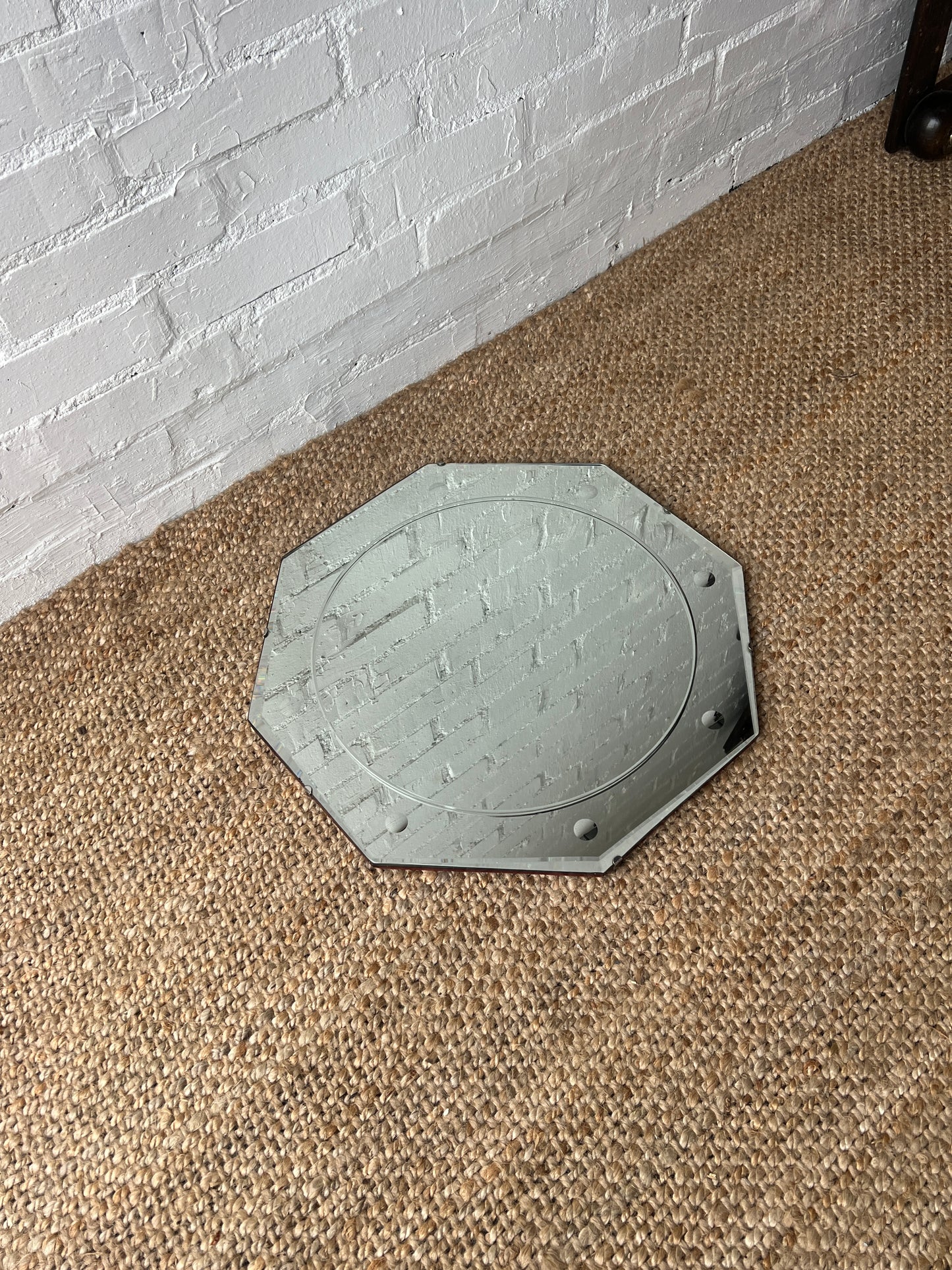 ART DECO OCTAGONAL MIRROR