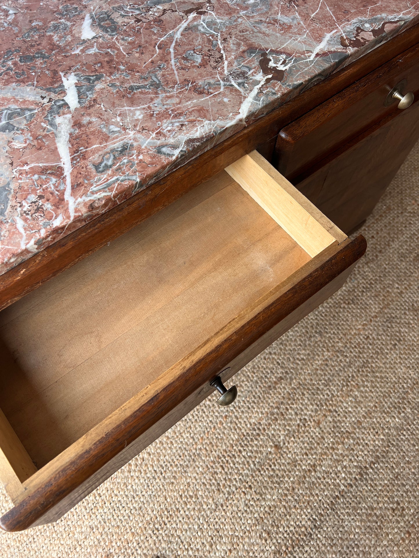 FRENCH ART DECO WOODEN SIDEBOARD