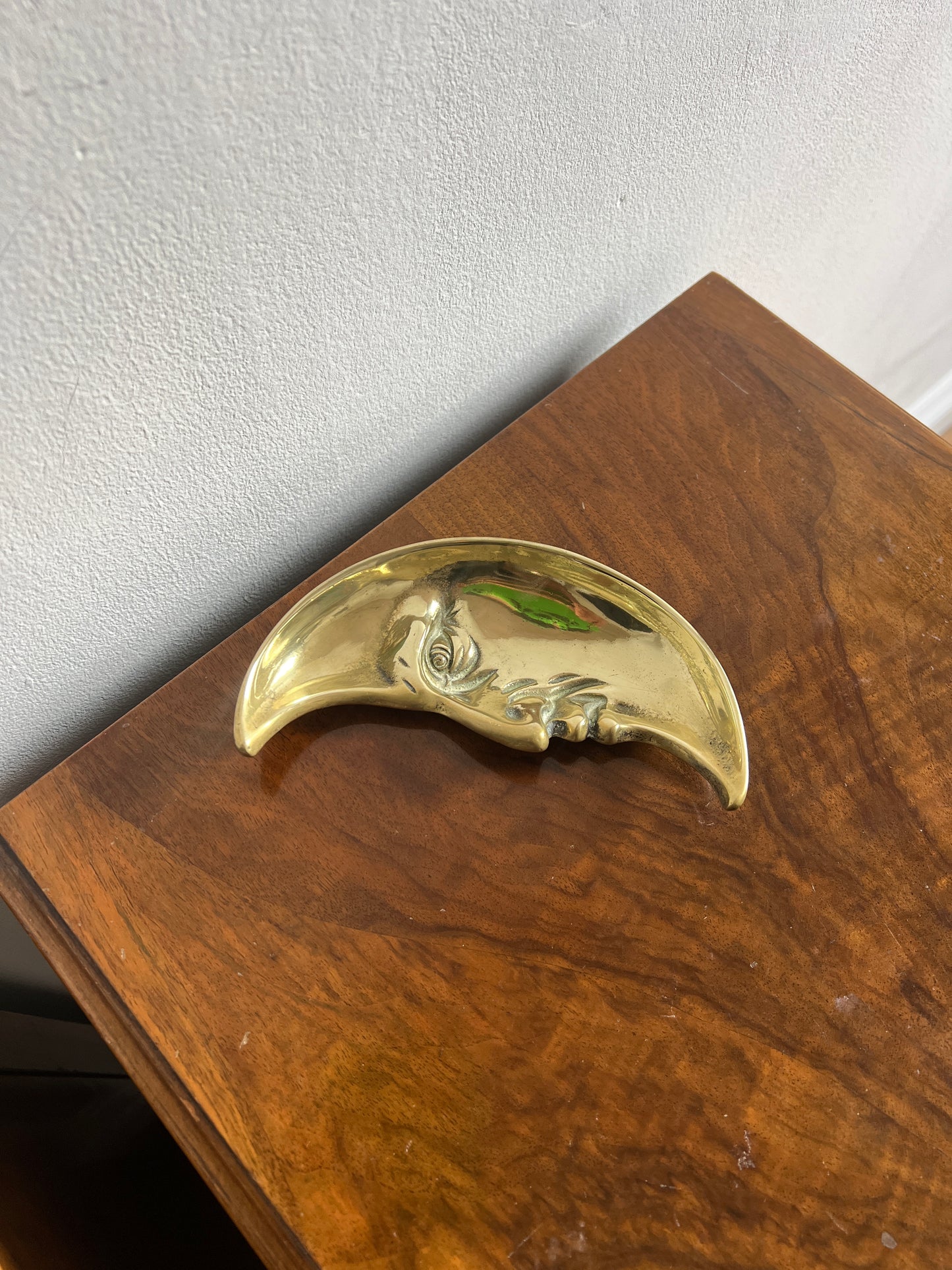 BRASS HALF MOON TRAY