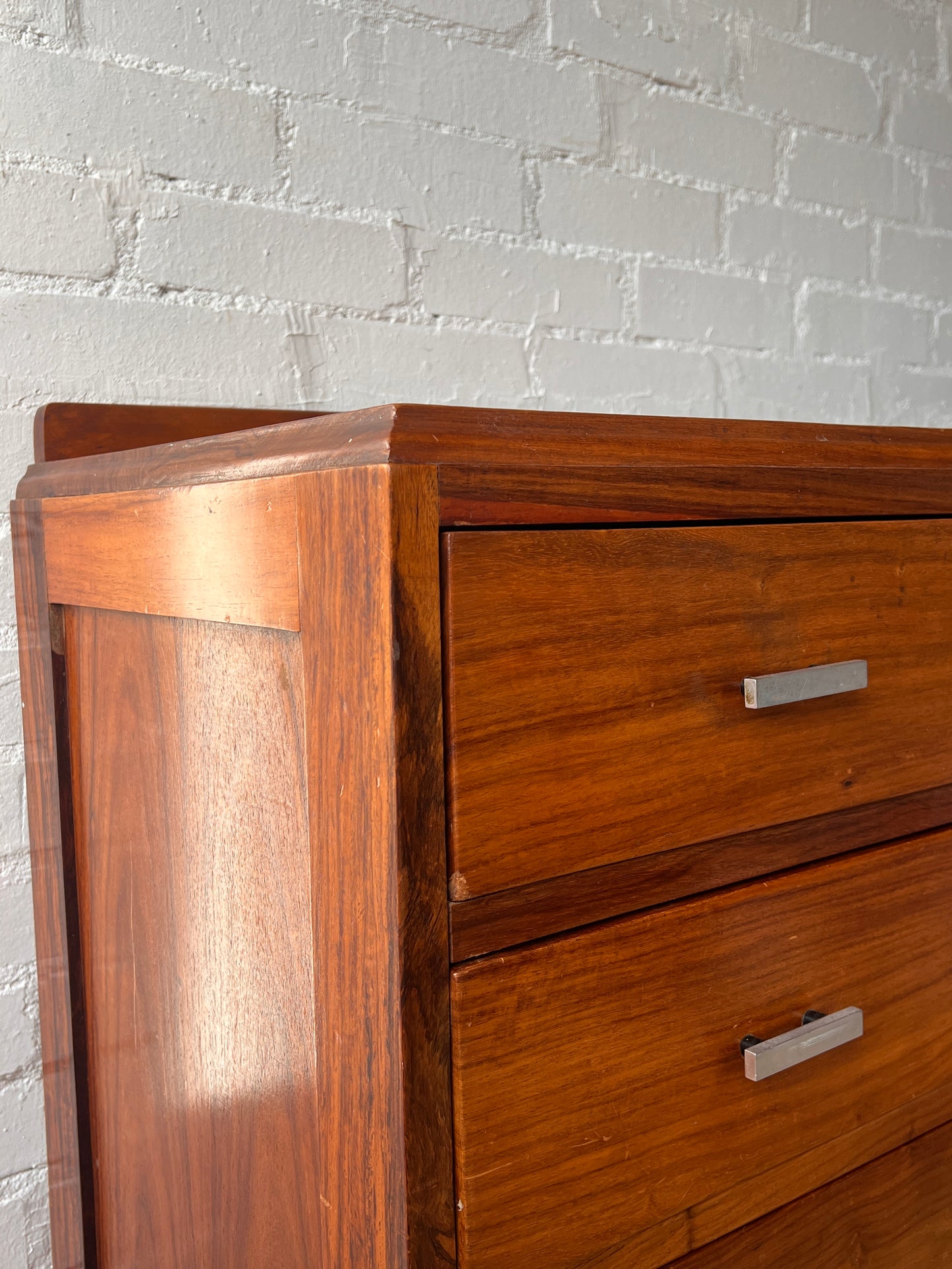 ART DECO CHROME CHEST OF DRAWERS