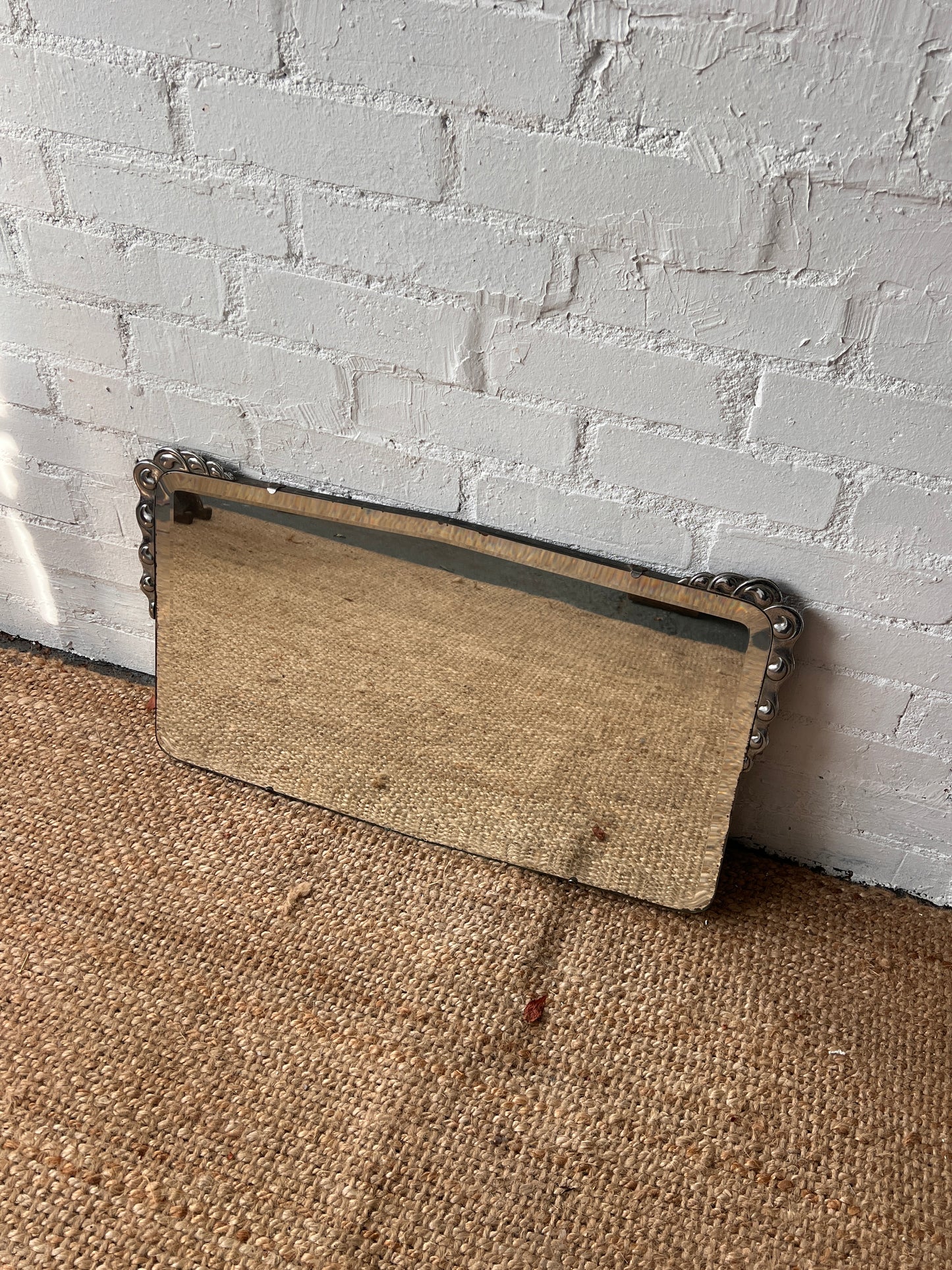 ART DECO CHROME MIRROR