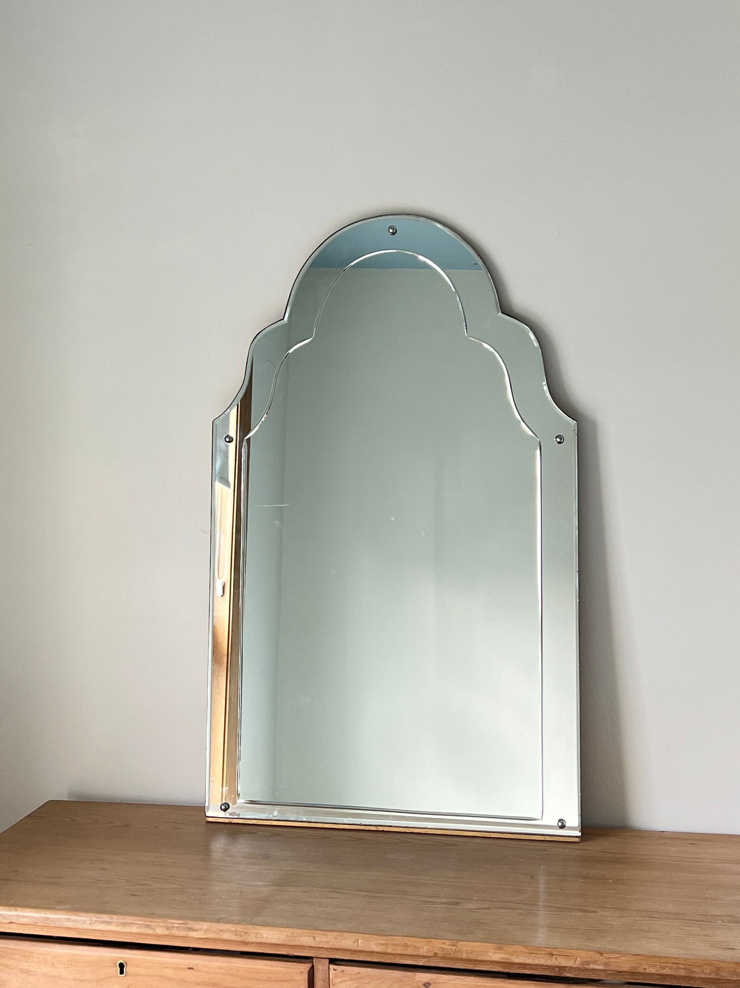 ARCHED ART DECO MIRROR