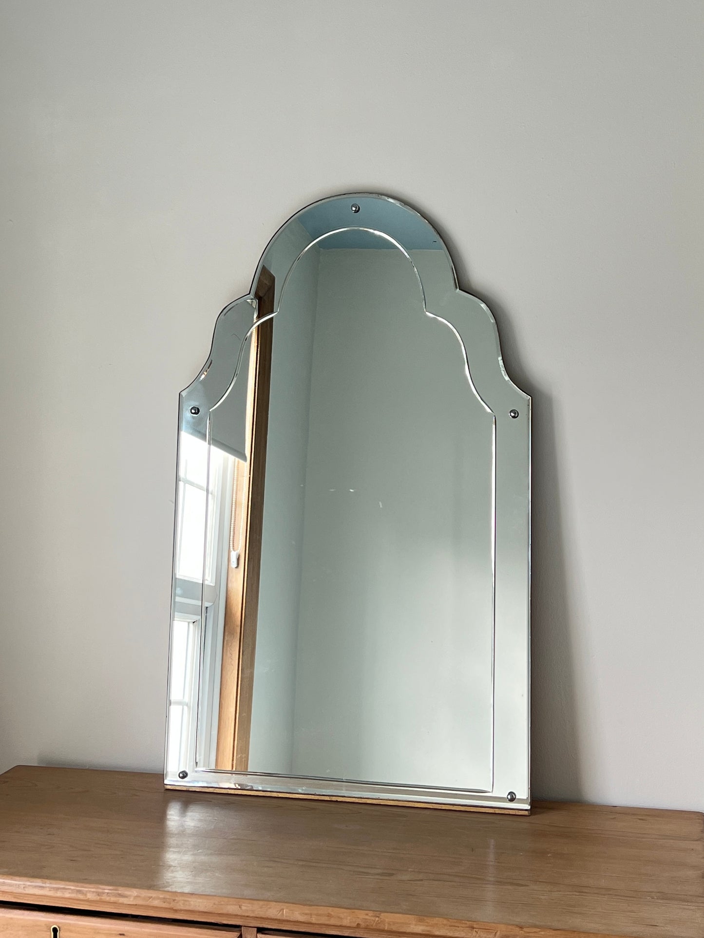 ARCHED ART DECO MIRROR