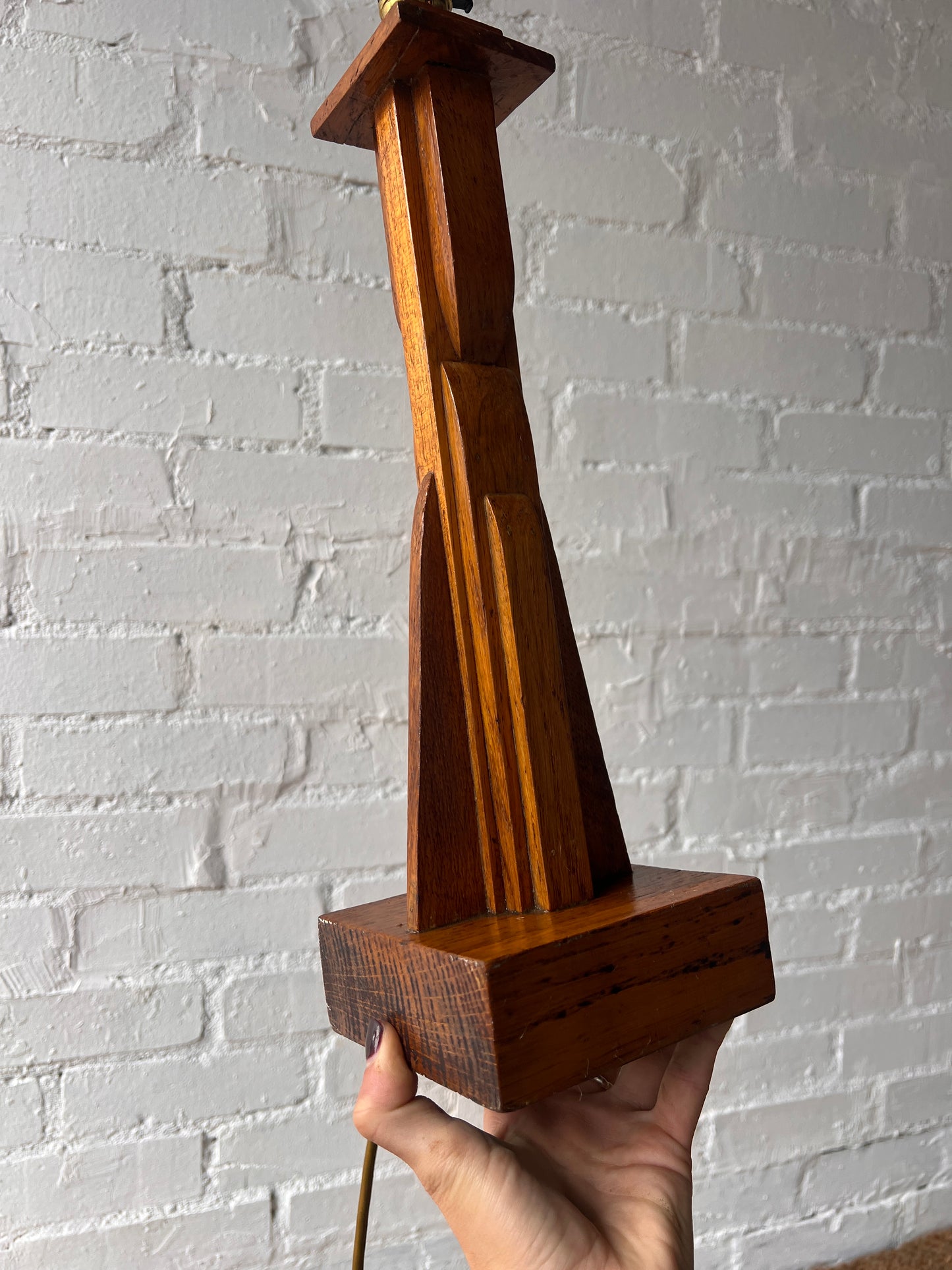 GEOMETRIC ART DECO LAMP
