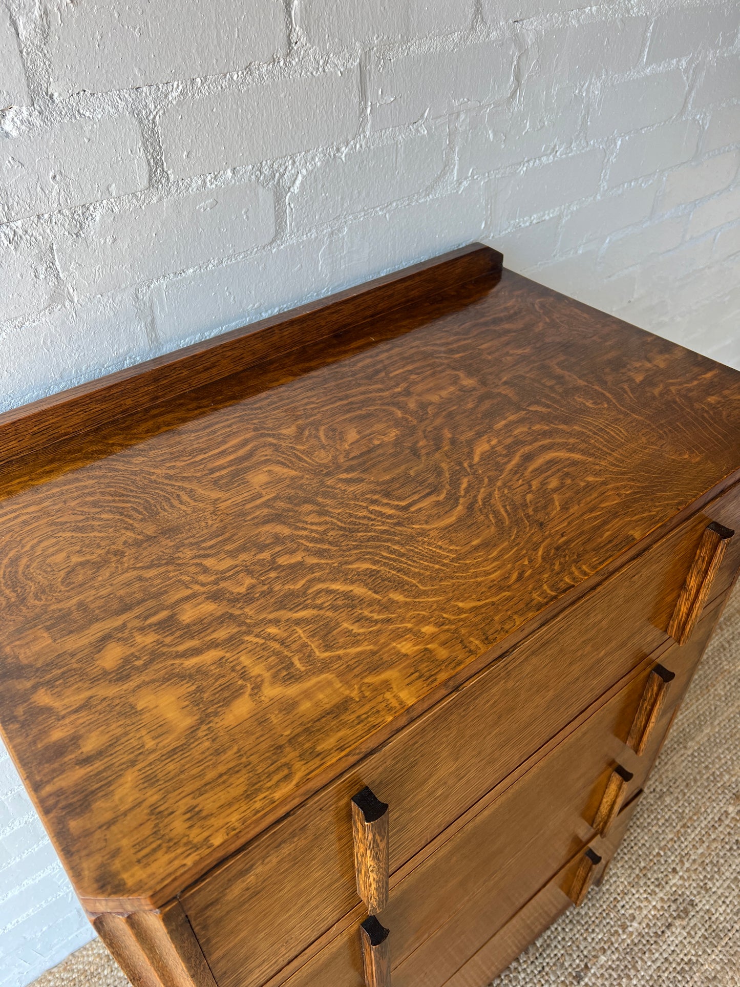 WOODEN TALLBOY CHEST OF DRAWERS