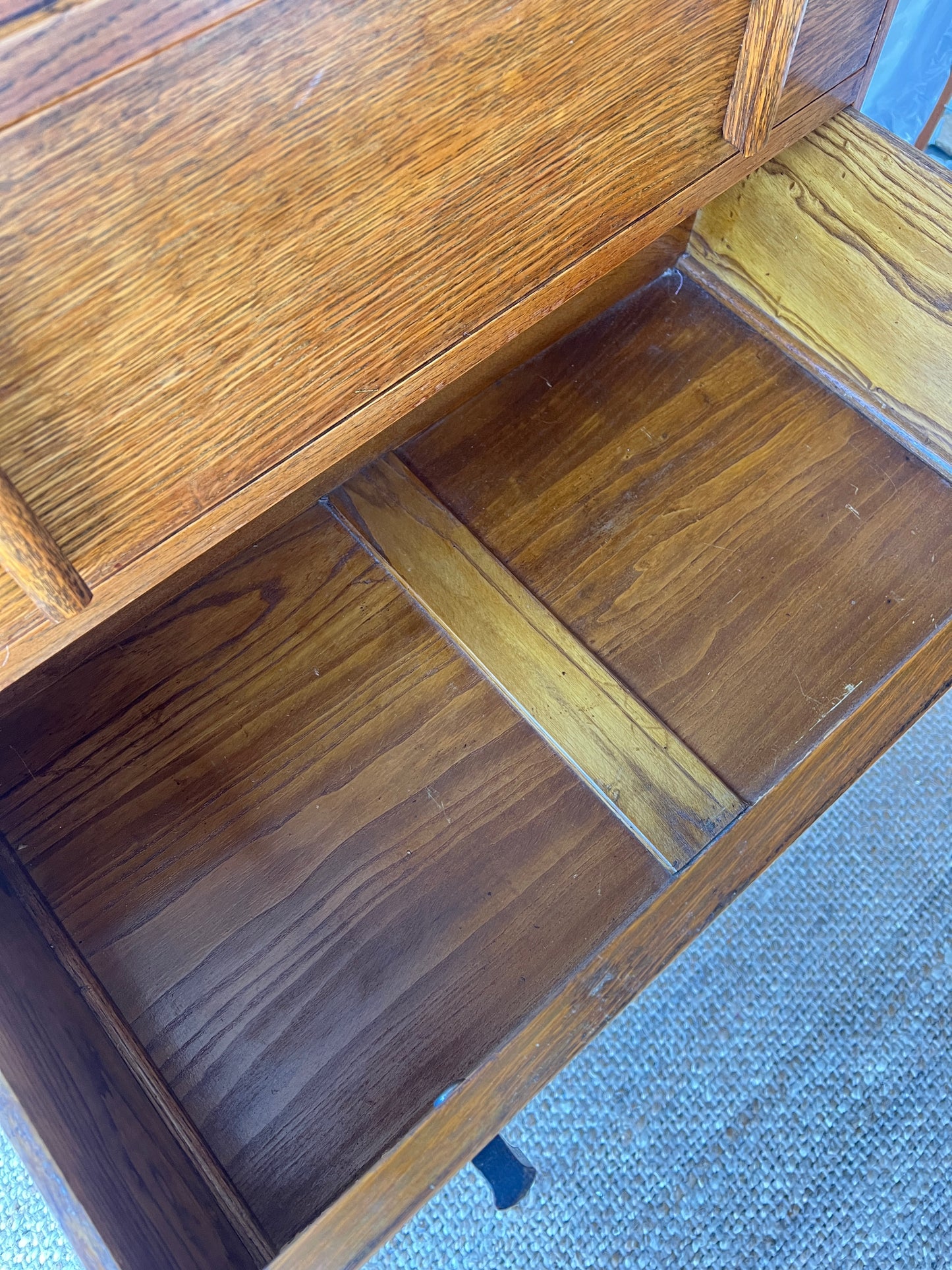 WOODEN TALLBOY CHEST OF DRAWERS