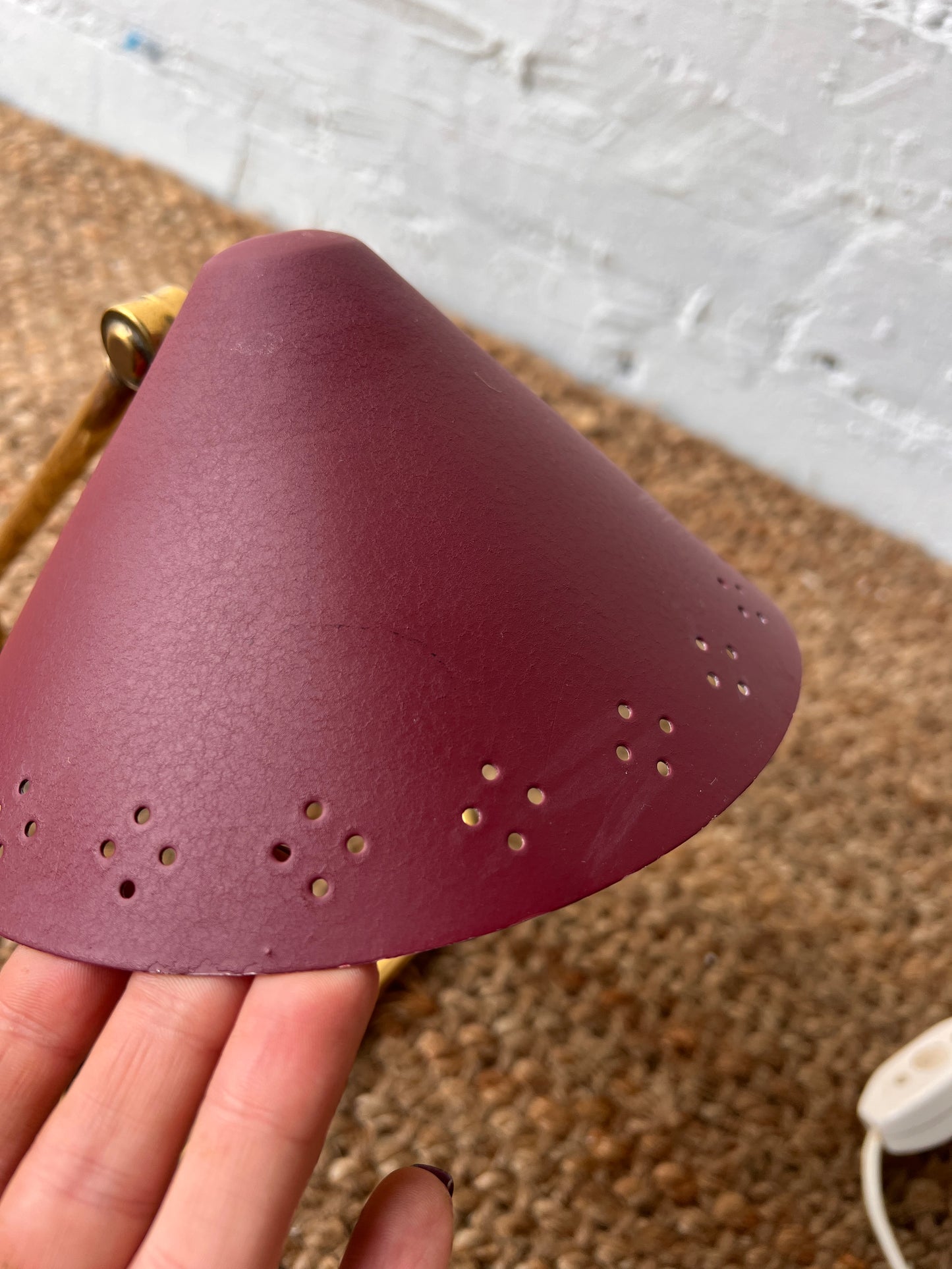 50S RED ERIK WÄRNU SMALL LAMPS