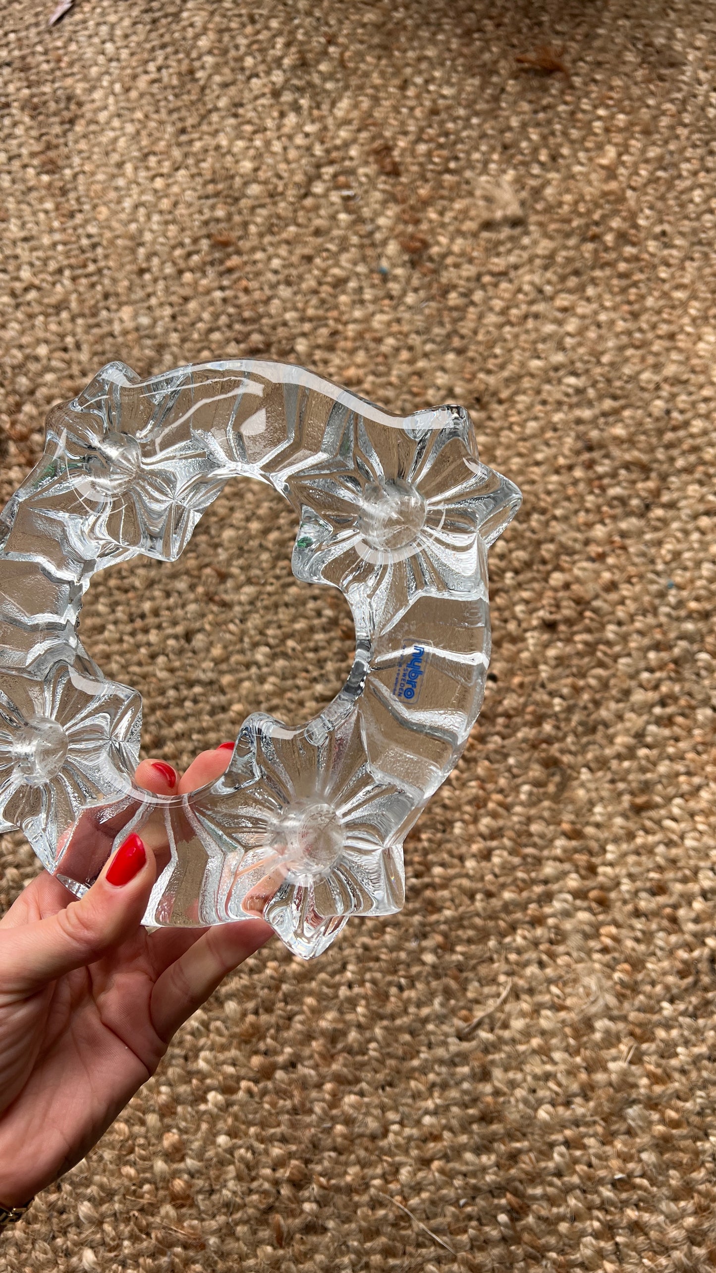 SWEDISH STAR CANDLE HOLDER