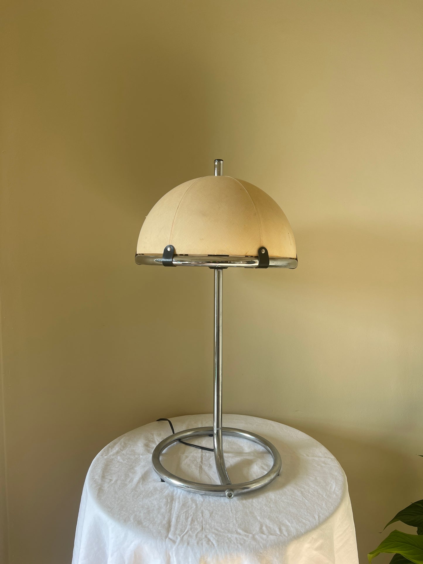 70S CHROME TABLE LAMP