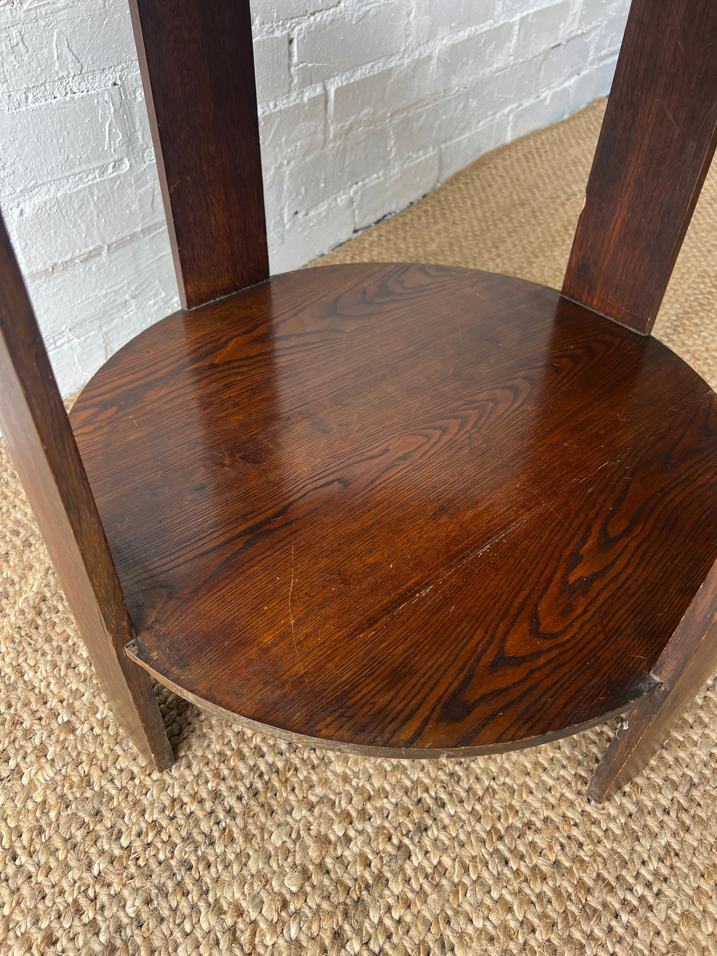 ART DECO ROUND SIDE TABLE
