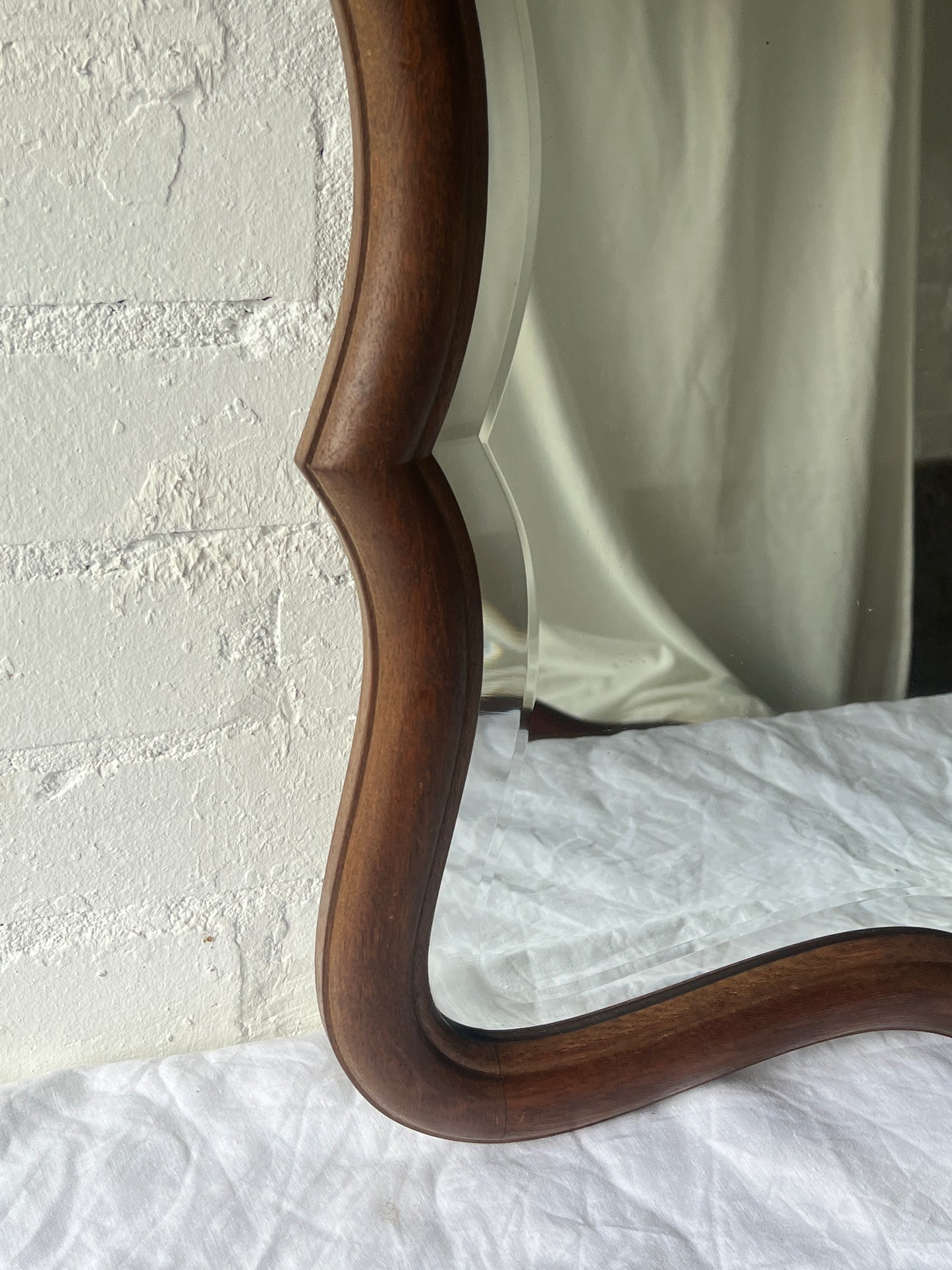 FRENCH WALNUT MIRROR