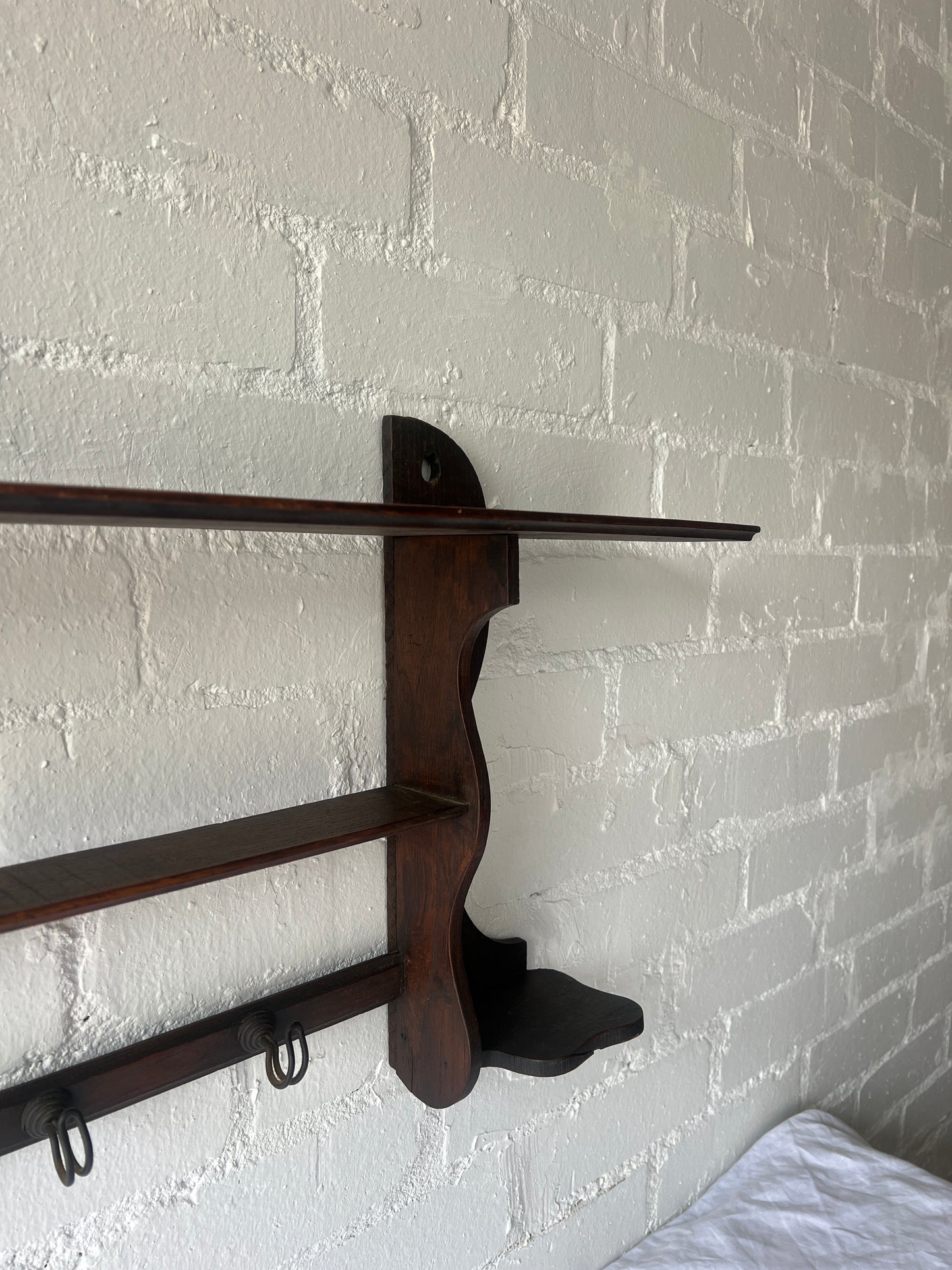 FRENCH HOOKS WITH SHELF