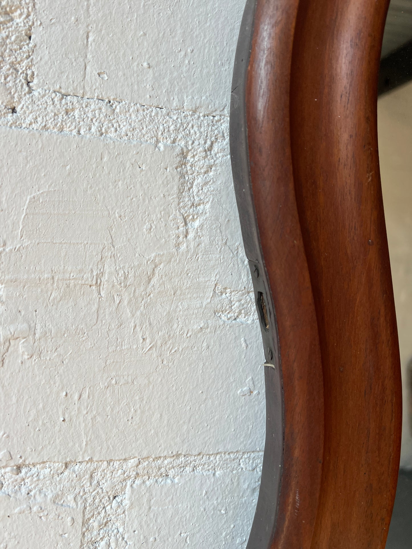 CURVED FRENCH MIRROR