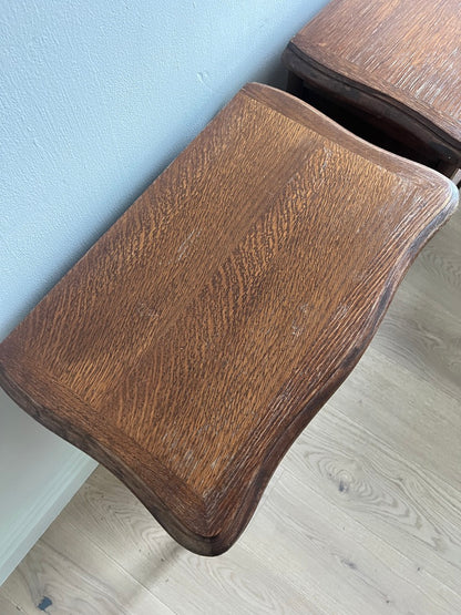 PAIR OF FRENCH BEDSIDE TABLES