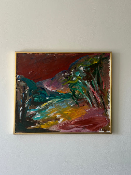 COLOURFUL OIL ABSTRACT